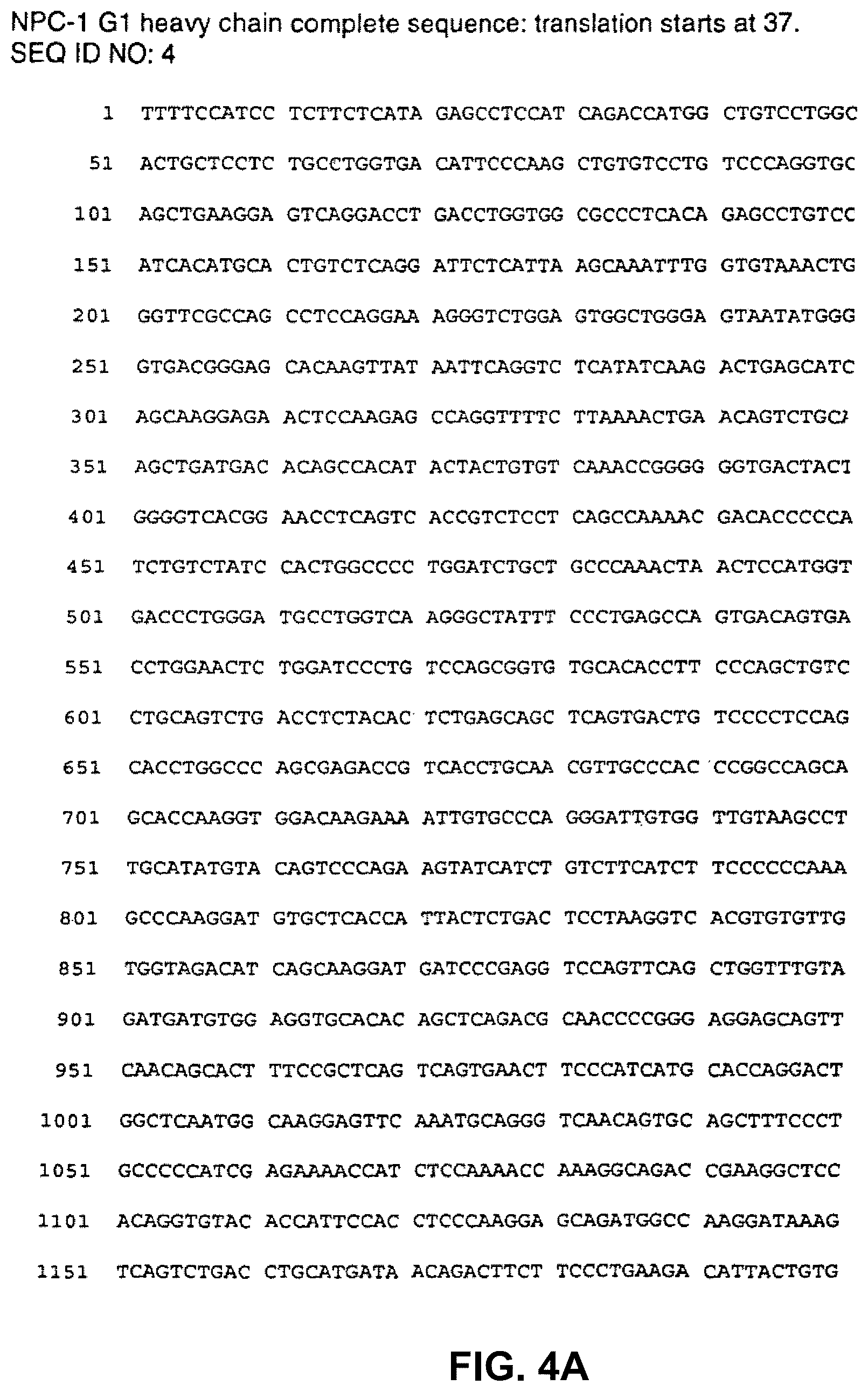 Patent US12460013 Figure 4 – Recombinant monoclonal antibodies and corresponding antigens for colon and pancreatic cancers