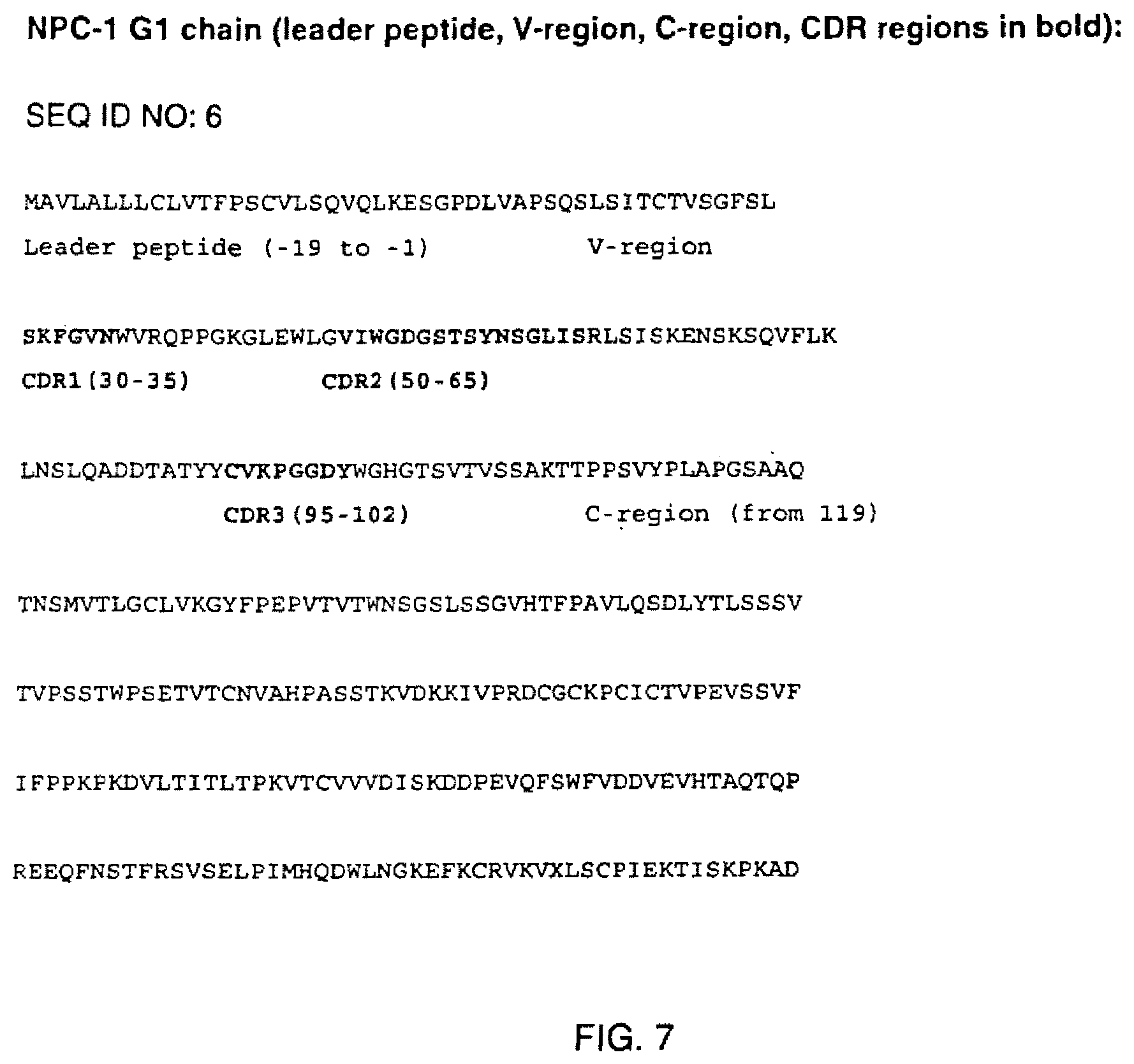 Patent US12460013 Figure 9 – Recombinant monoclonal antibodies and corresponding antigens for colon and pancreatic cancers