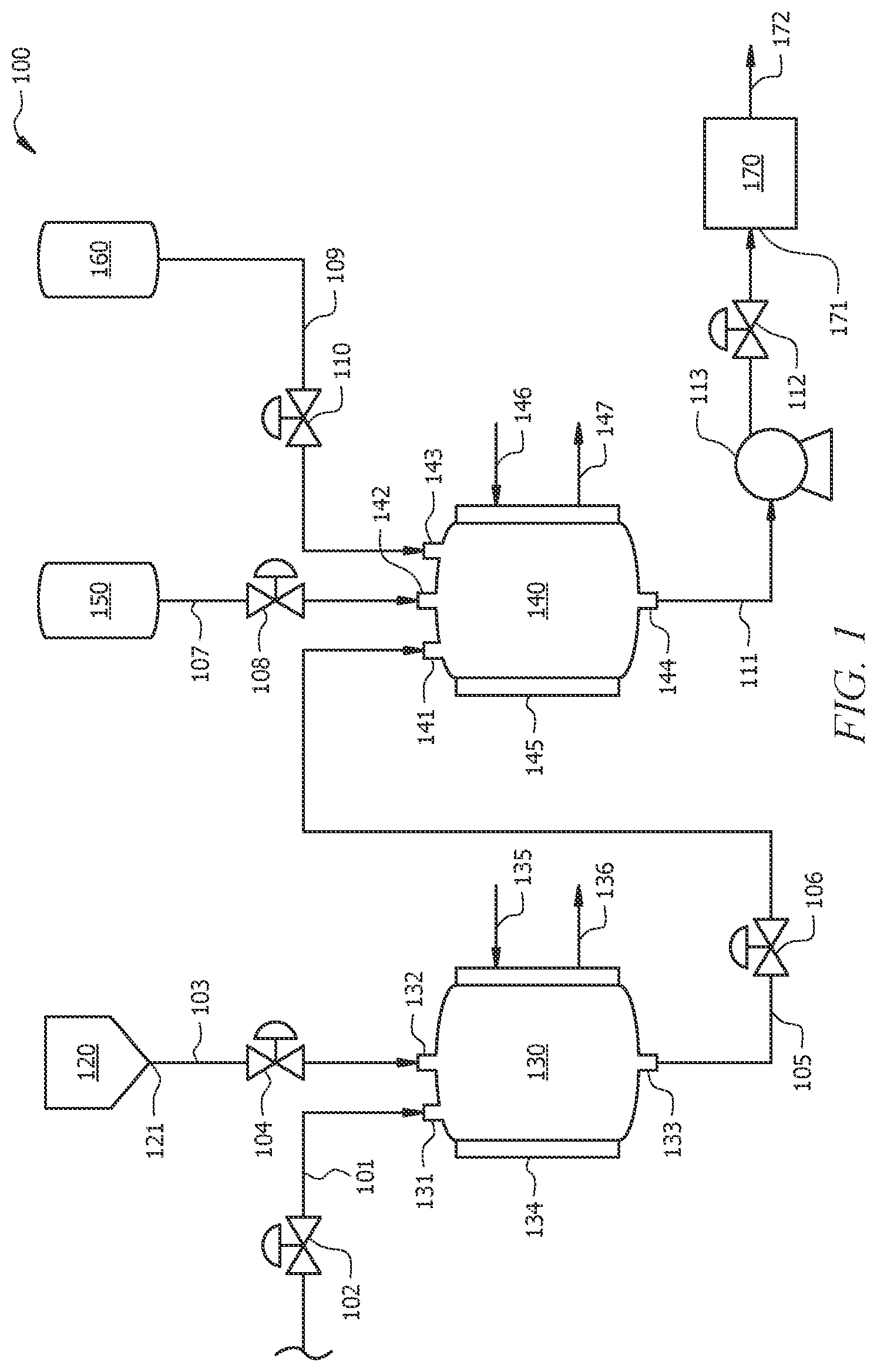 Patent US12460023 Figure 1 – Catalyst pretreatment and feeding system for polypropylene production