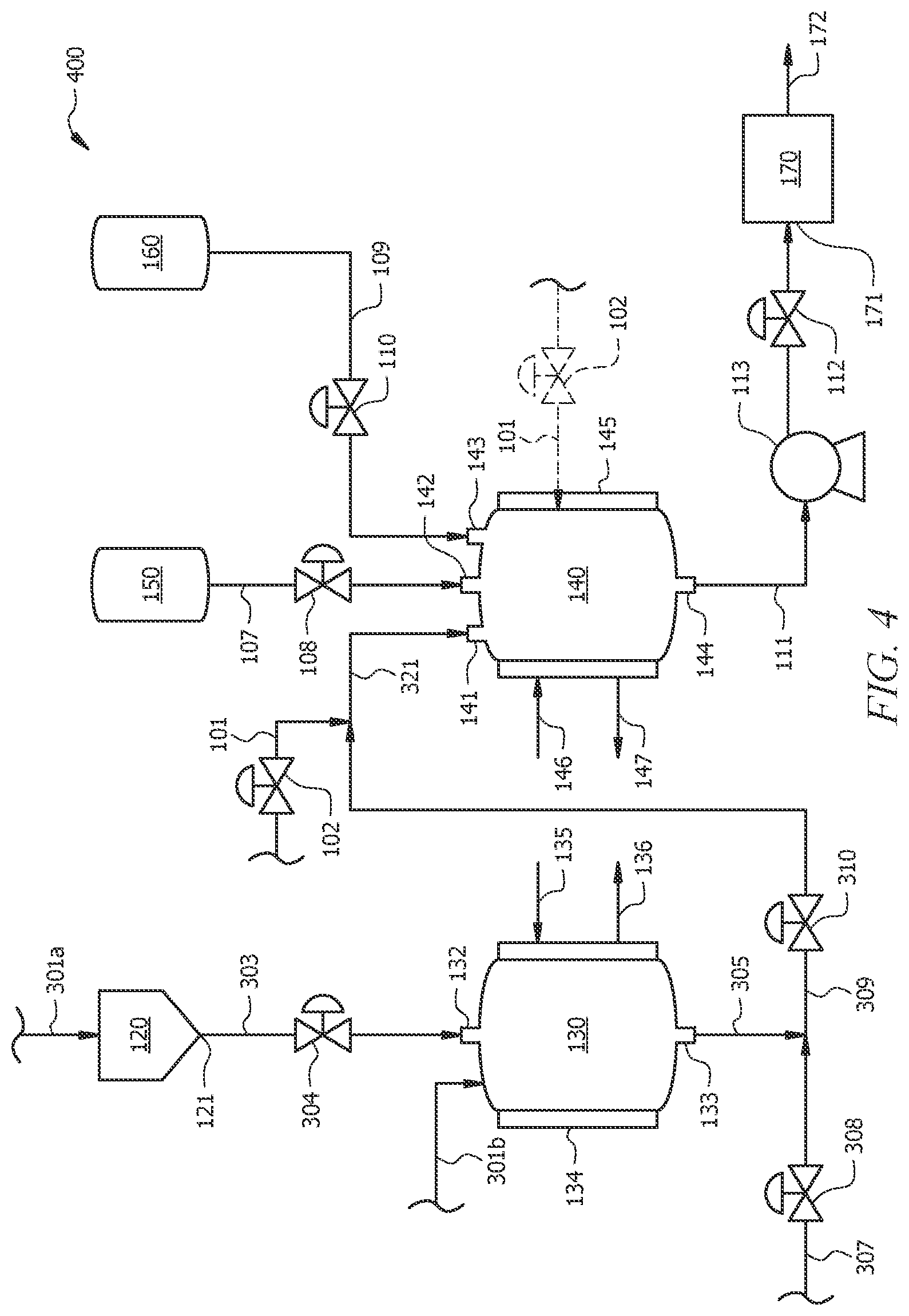 Patent US12460023 Figure 4 – Catalyst pretreatment and feeding system for polypropylene production
