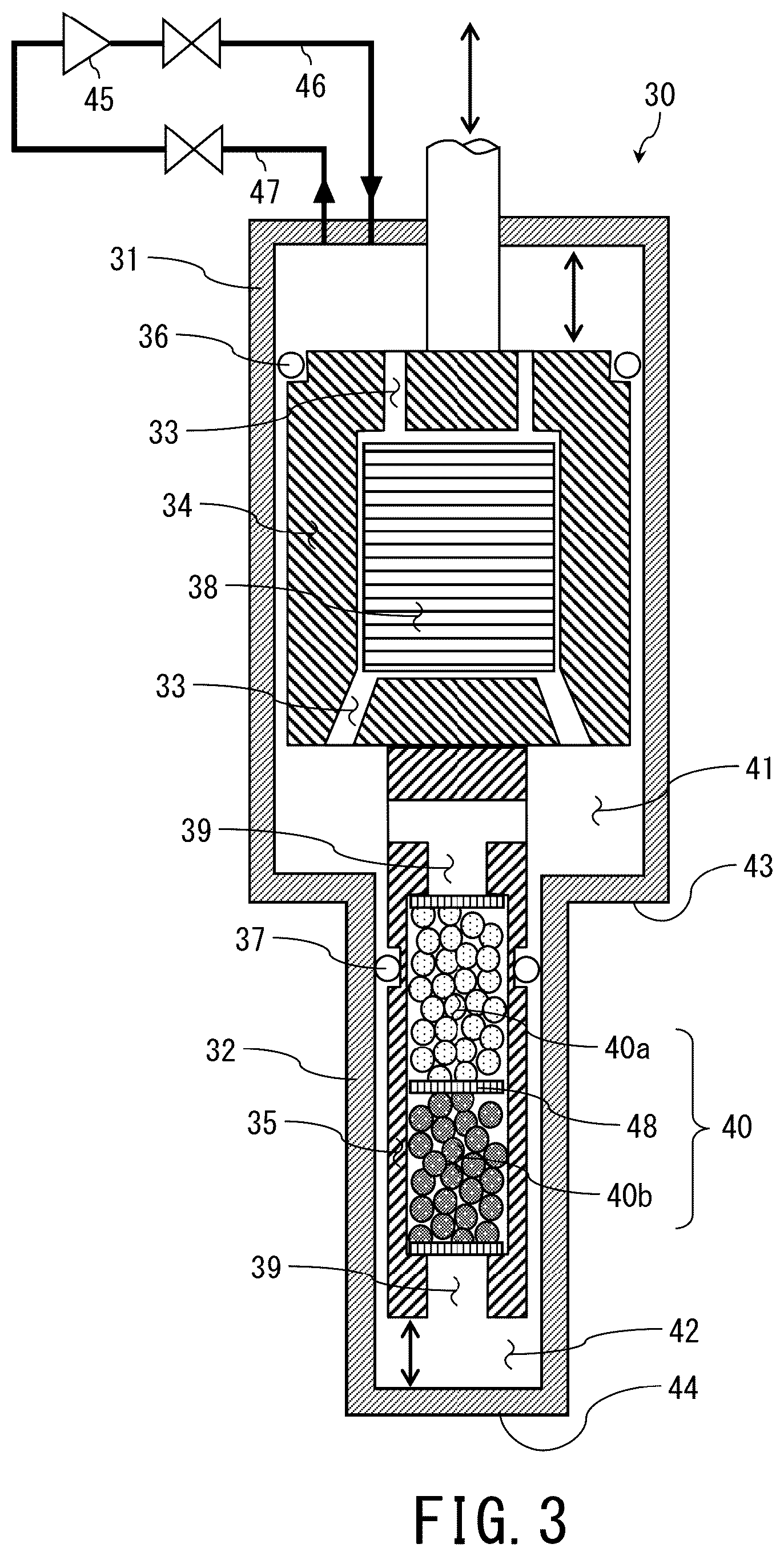 Patent US12460117 Figure 2 – Cold storage material, refrigerator, device incorporating superconducting coil, and method of manufacturing cold storage material