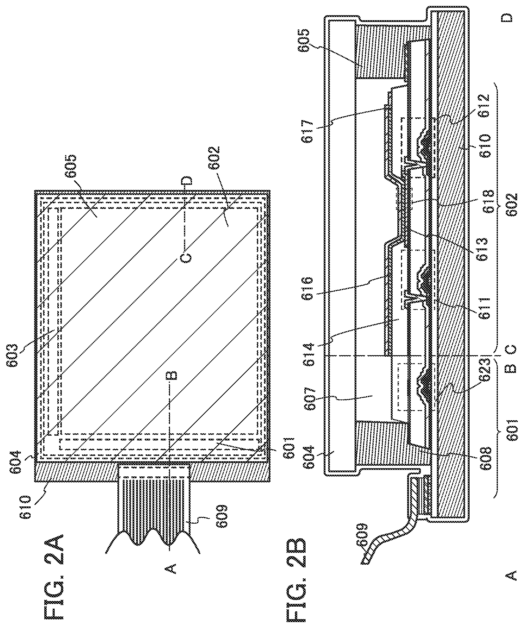 Patent US12460130 Figure 2 – Organic compound, light-emitting device, light-emitting apparatus, electronic equipment, lighting device, and electronic device