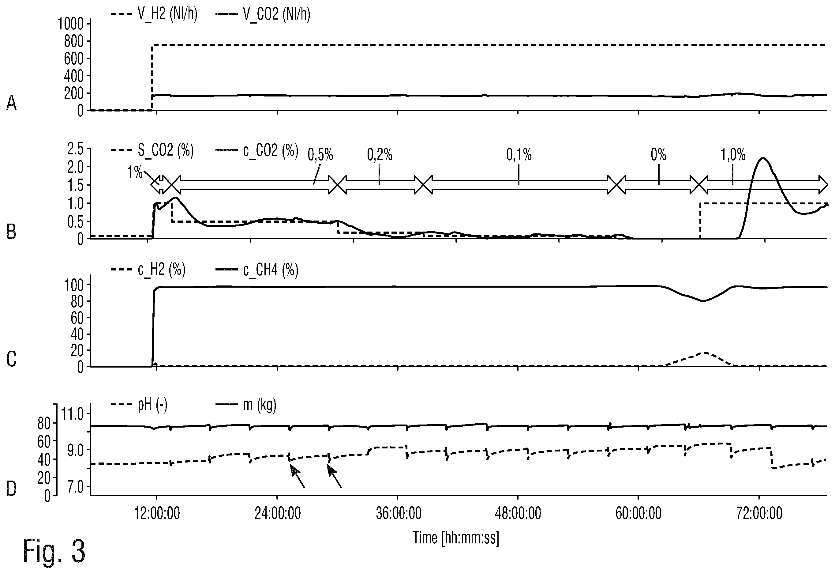 Patent US12460164 Figure 3 – Process for producing a methane-enriched gas