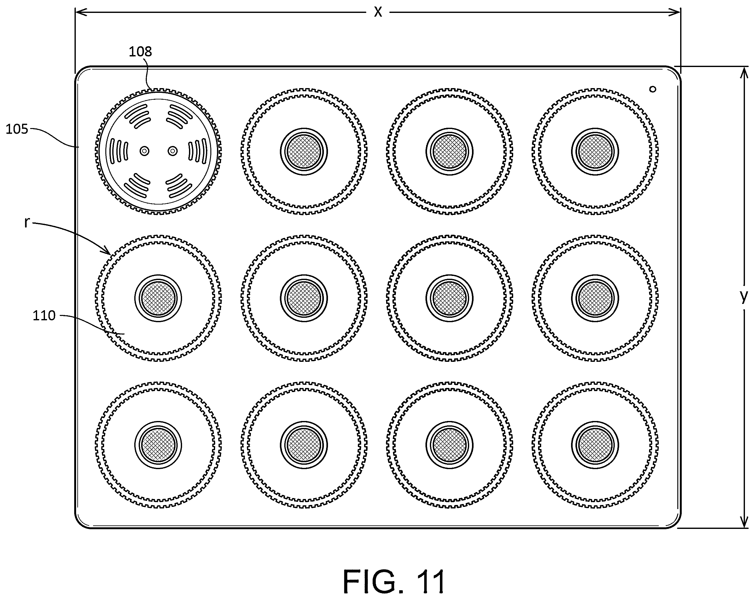 Patent US12460166 Figure 10 – Cell culture system with controlled gas transfer boundary conditions