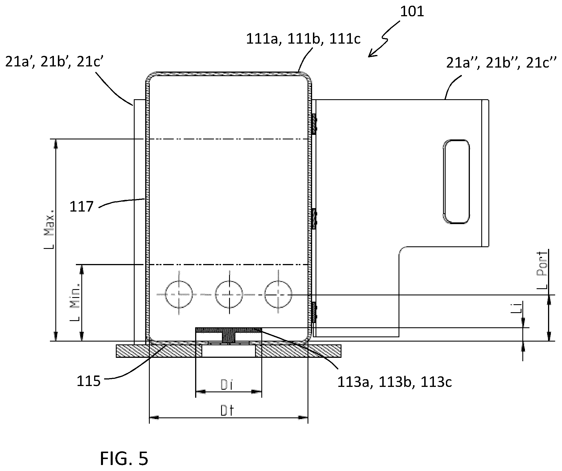 Patent US12460169 Figure 4 – Bioreactor support system
