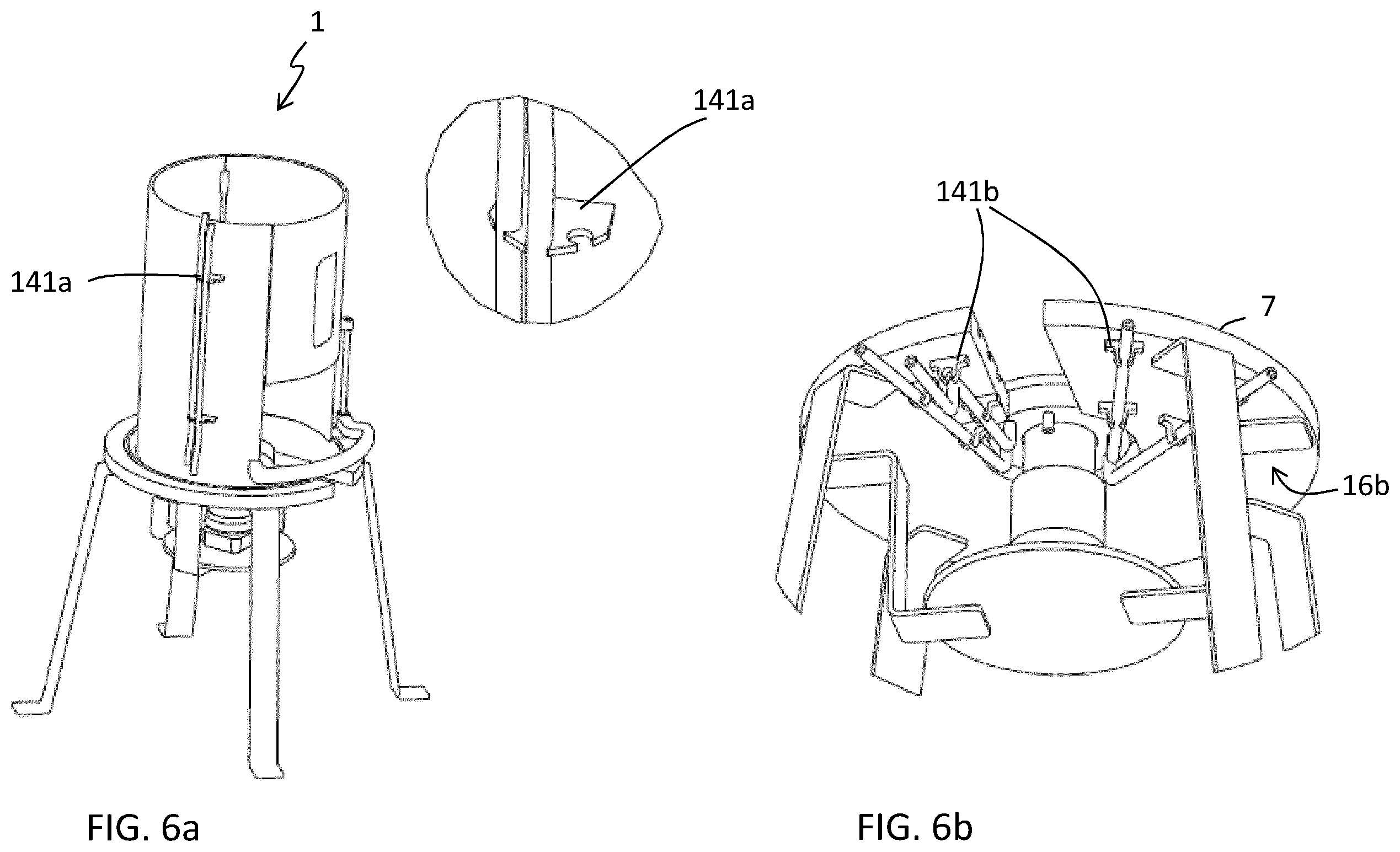 Patent US12460169 Figure 5 – Bioreactor support system