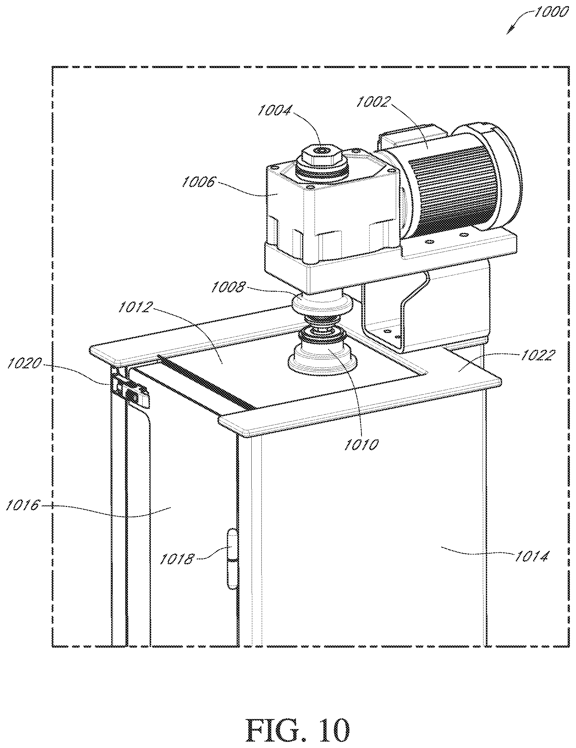 Patent US12460171 Figure 10 – Fluid mixing systems including helical mixing assembly with impeller attachment