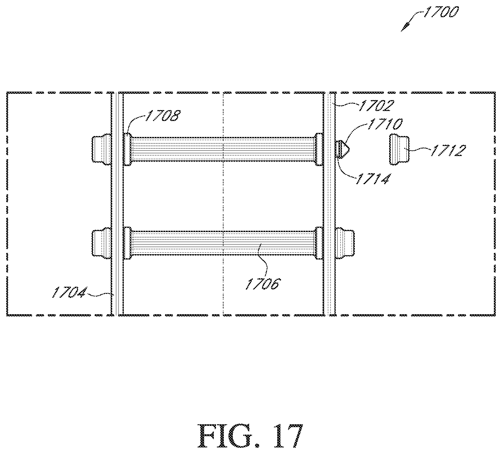 Patent US12460171 Figure 17 – Fluid mixing systems including helical mixing assembly with impeller attachment
