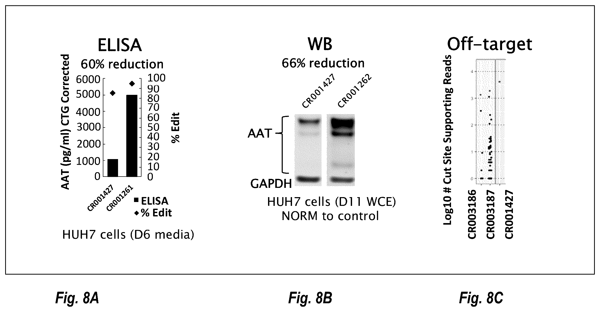 Patent US12460205 Figure 8 – Compositions and methods for treating alpha-1 antitrypsin deficiency