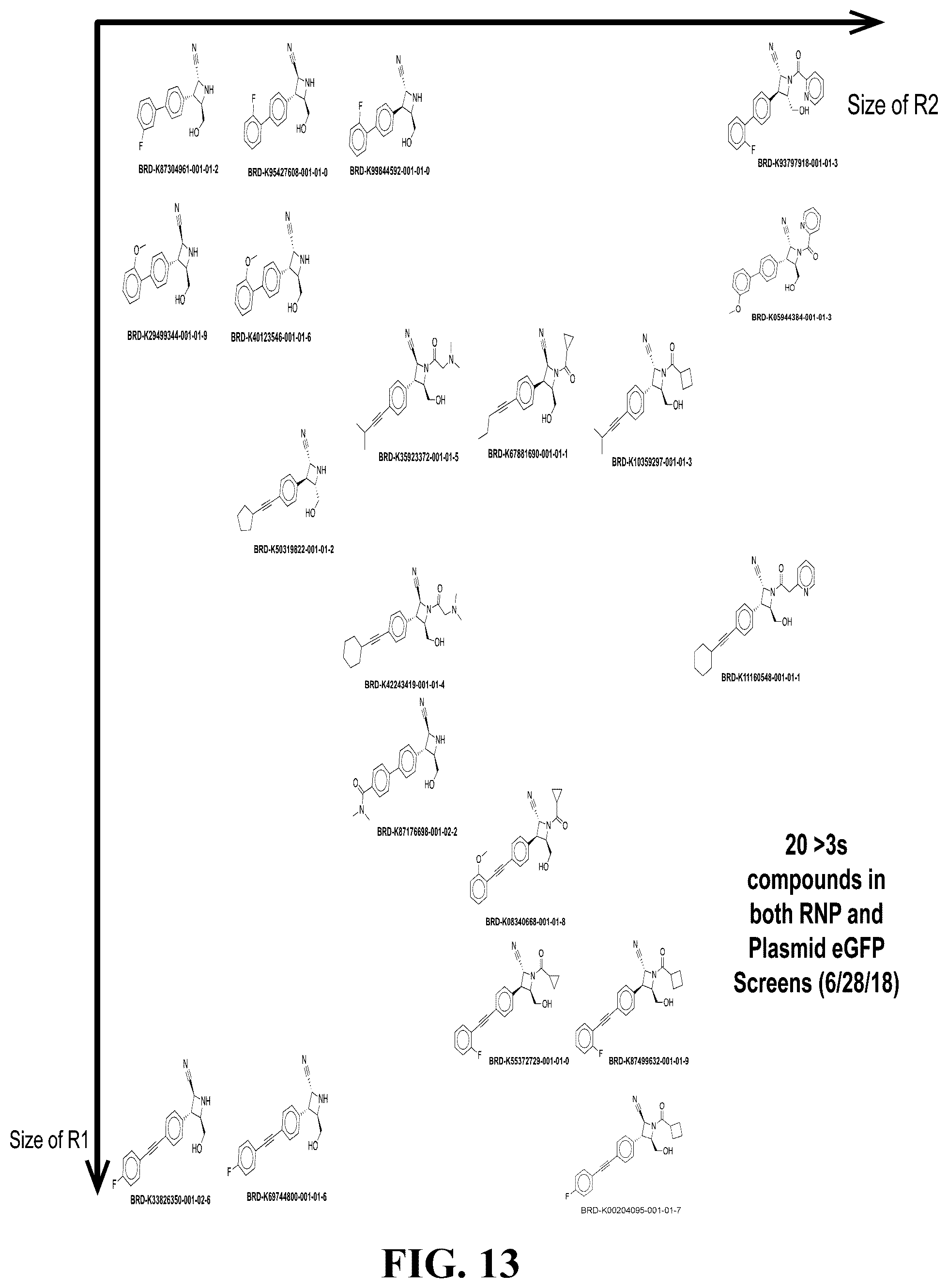 Patent US12460244 Figure 13 – Inhibitors of RNA-guided nuclease activity and uses thereof