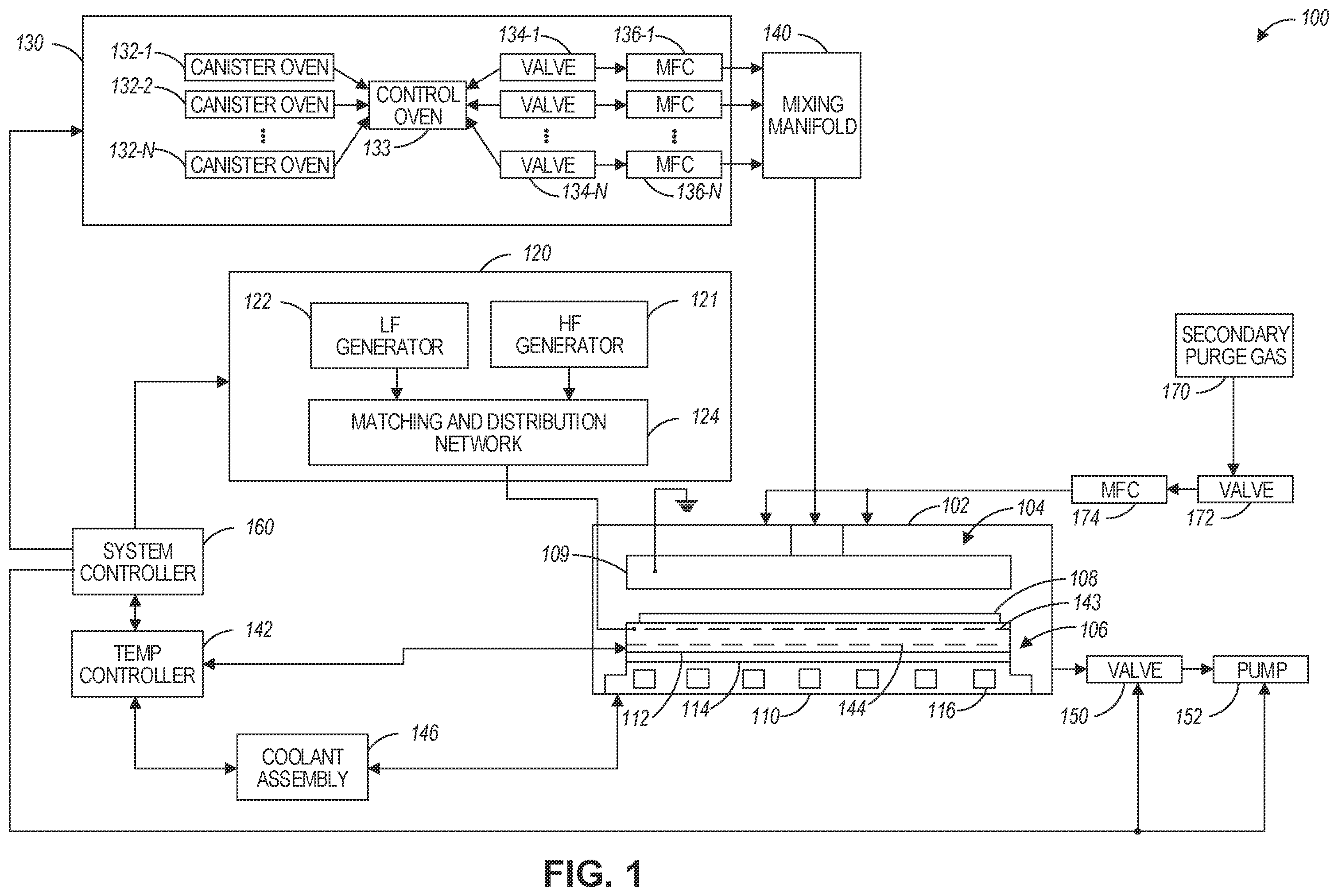 Patent US12460294 Figure 1 – Heater design solutions for chemical delivery systems