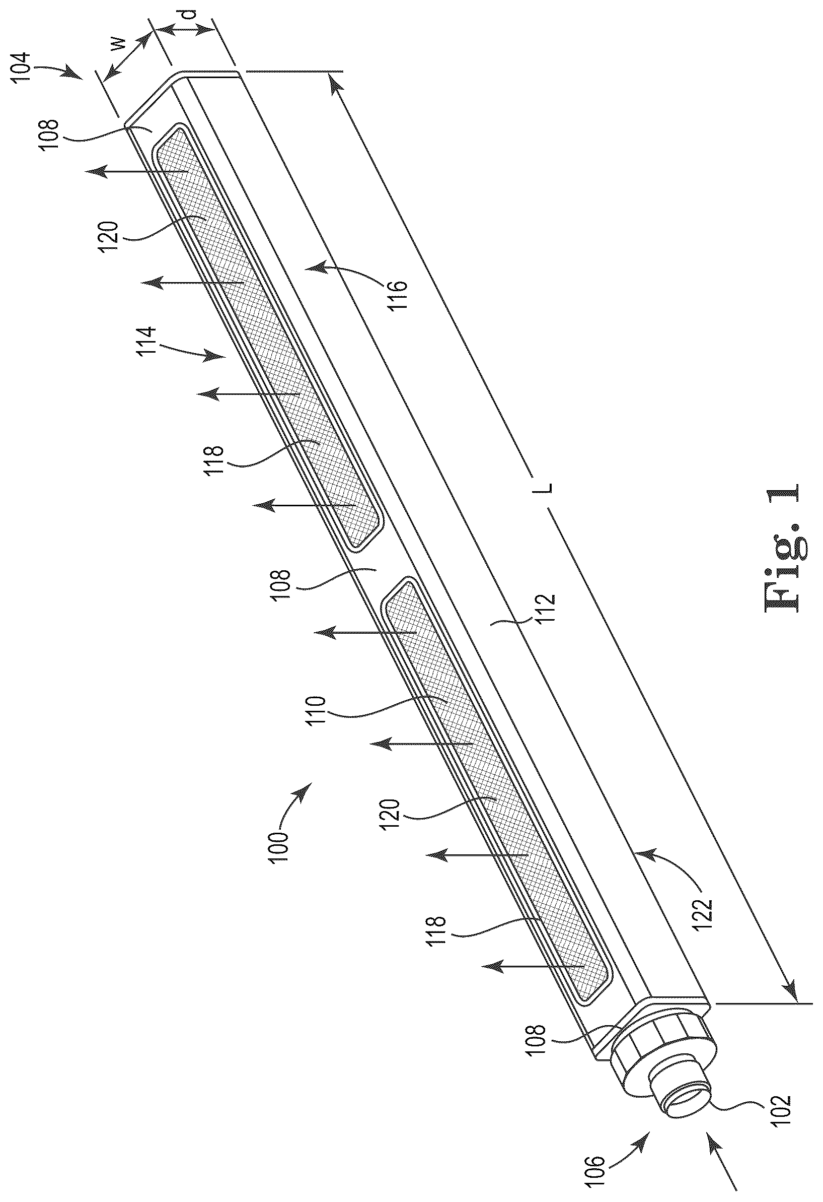 Patent US12460296 — Gas diffuser housings, devices, and related methods — Figure 1