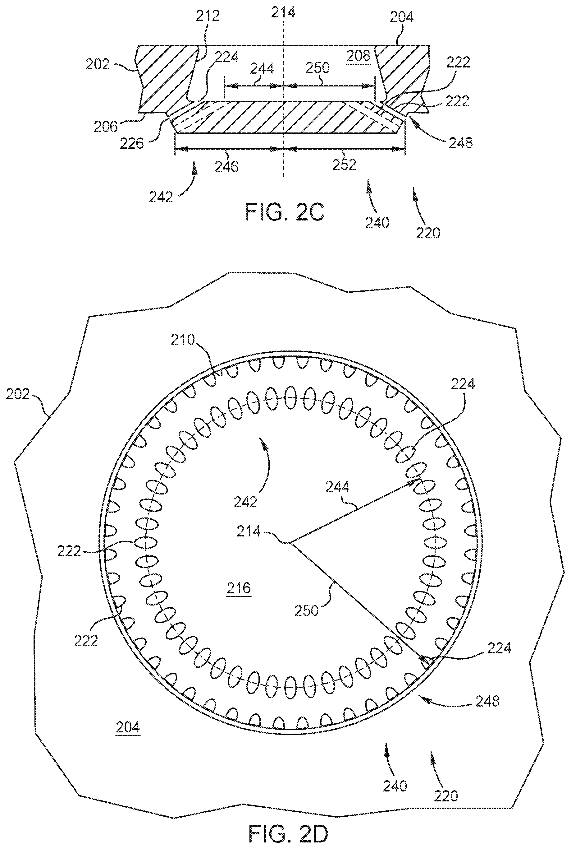 Patent US12460298 Figure 4 – Showerhead design to control stray deposition