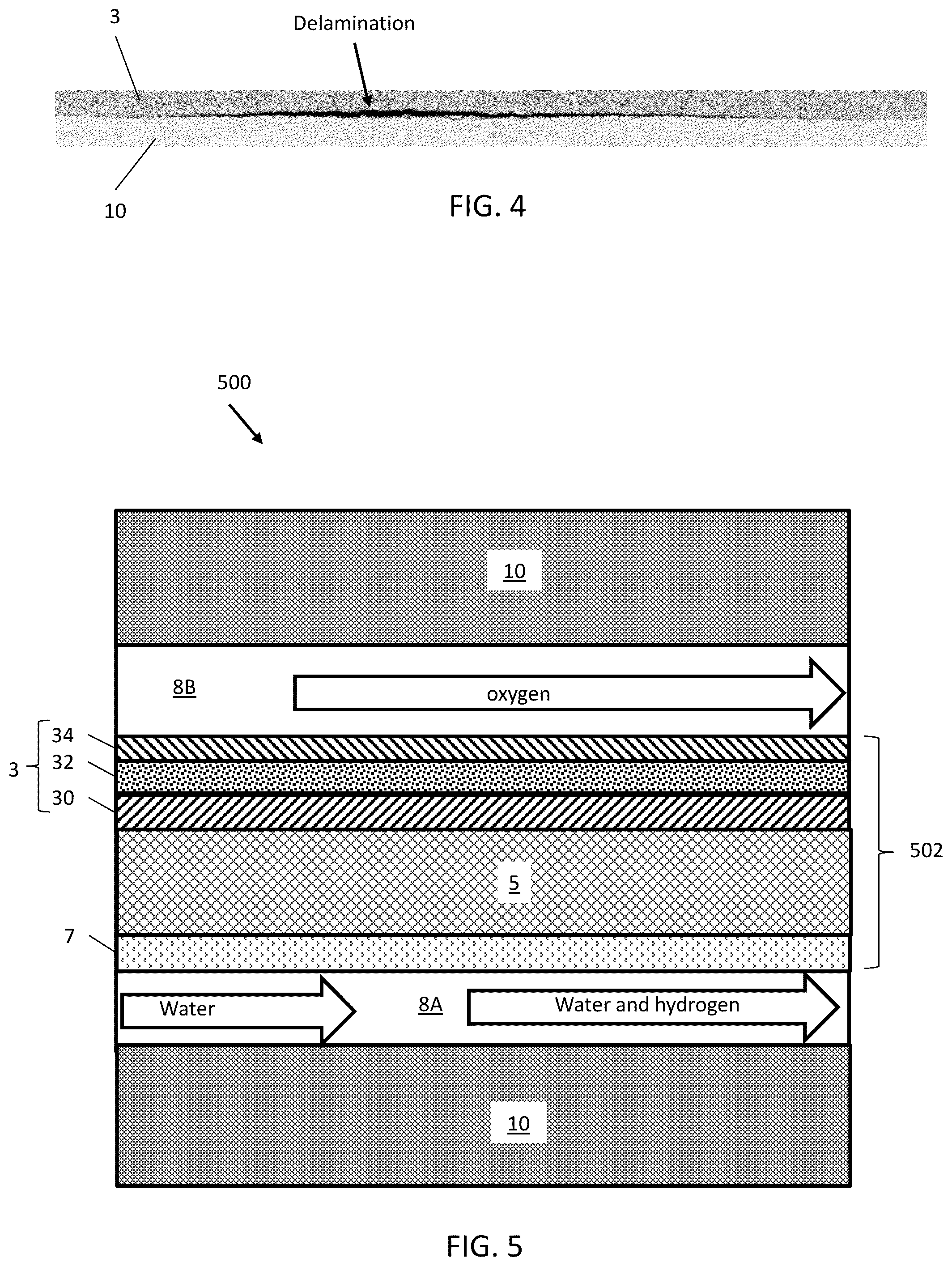 Patent US12460308 Figure 4 – Solid oxide electrolyzer cell including electrolysis-tolerant air-side electrode