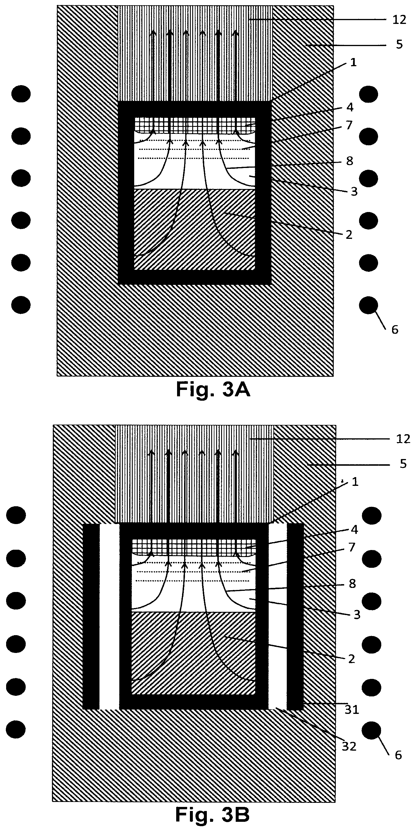 Patent US12460316 Figure 3 – Crystal growing unit for producing a single crystal