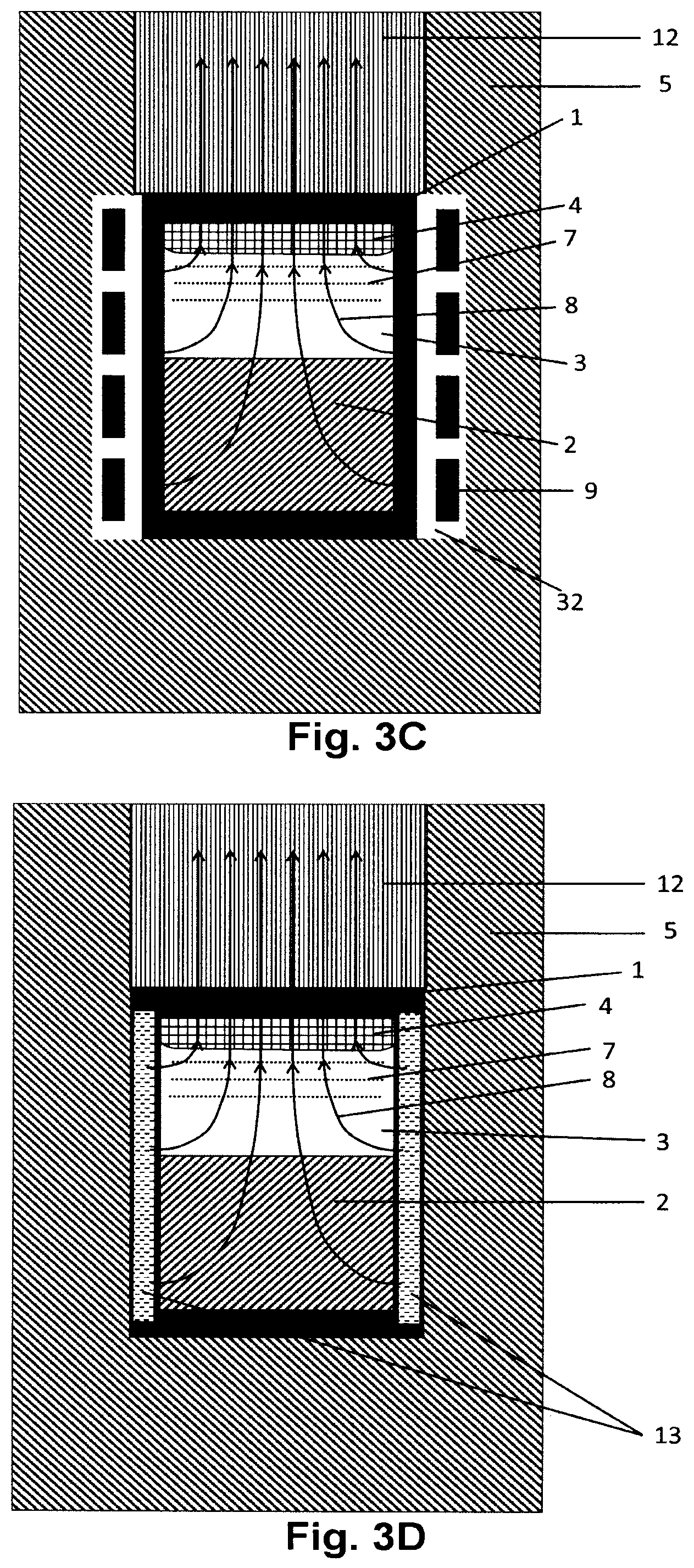 Patent US12460316 Figure 4 – Crystal growing unit for producing a single crystal