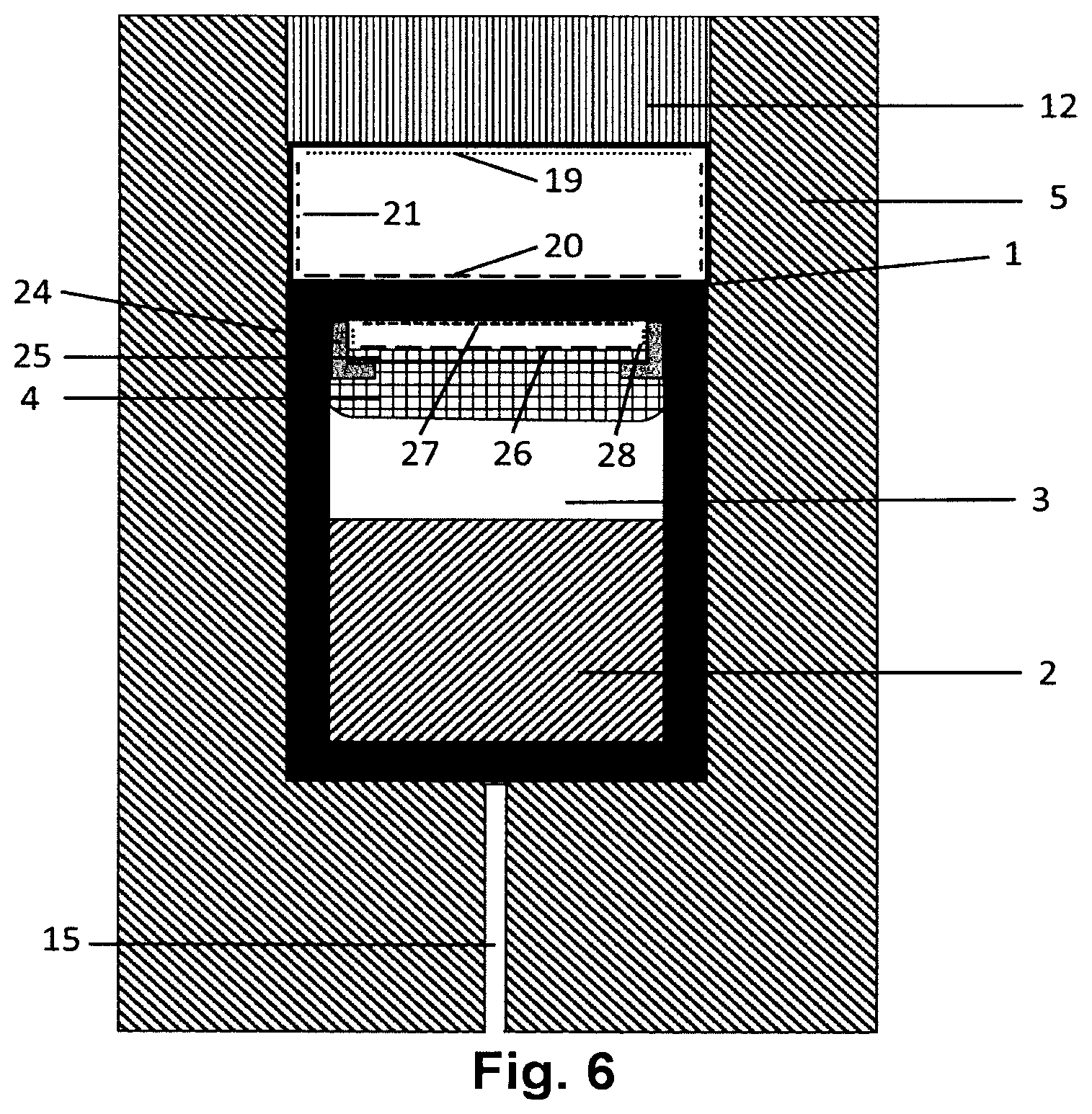 Patent US12460316 Figure 8 – Crystal growing unit for producing a single crystal