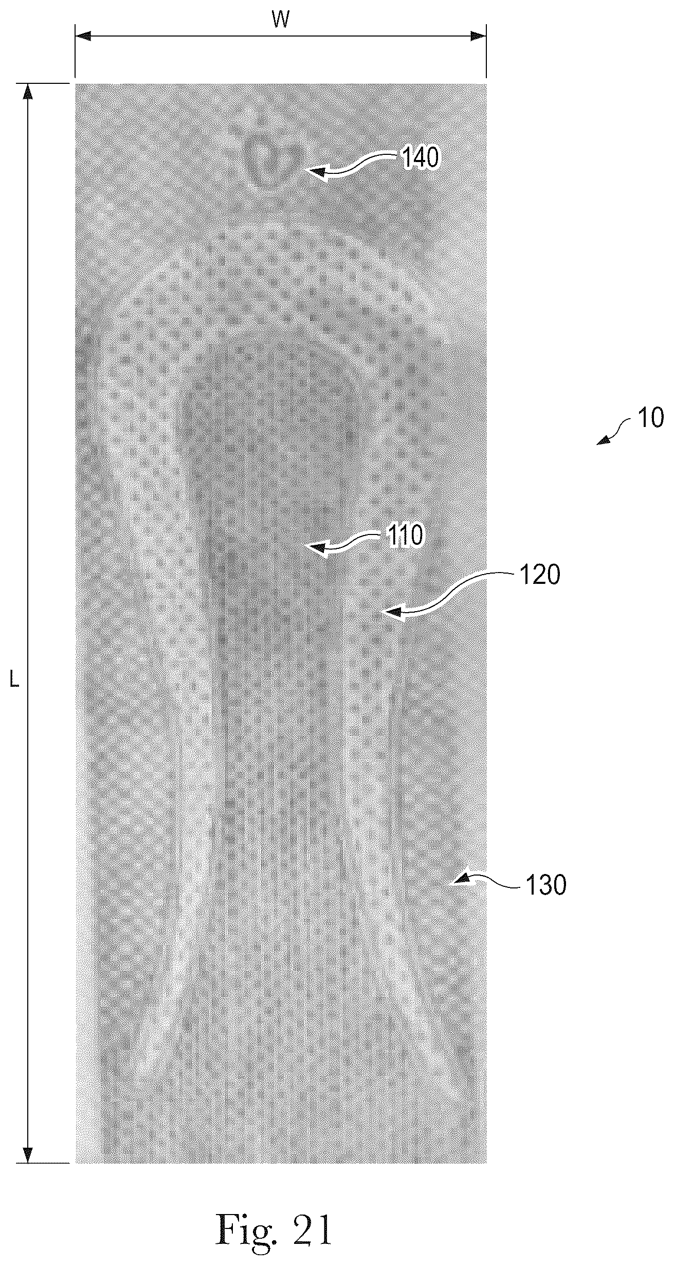 Patent US12460321 Figure 14 – Shaped nonwoven