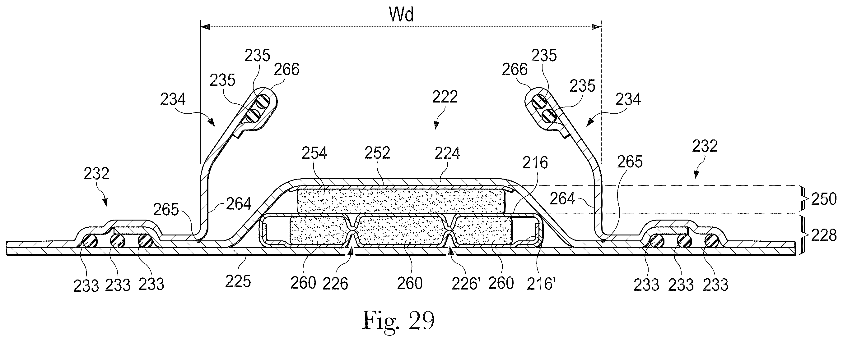 Patent US12460321 Figure 20 – Shaped nonwoven