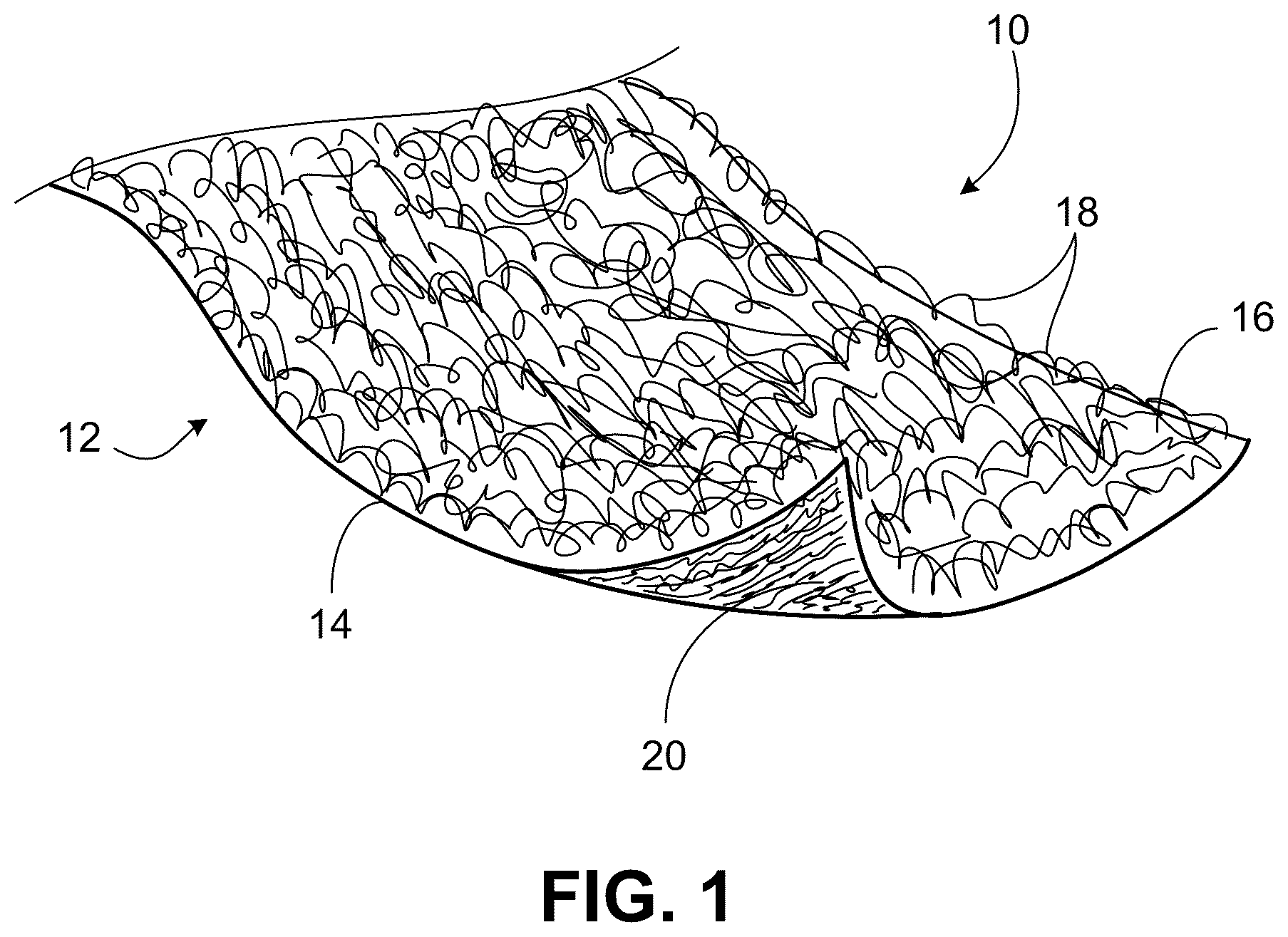 Patent US12460327 Figure 1 – Knit fastener loop products