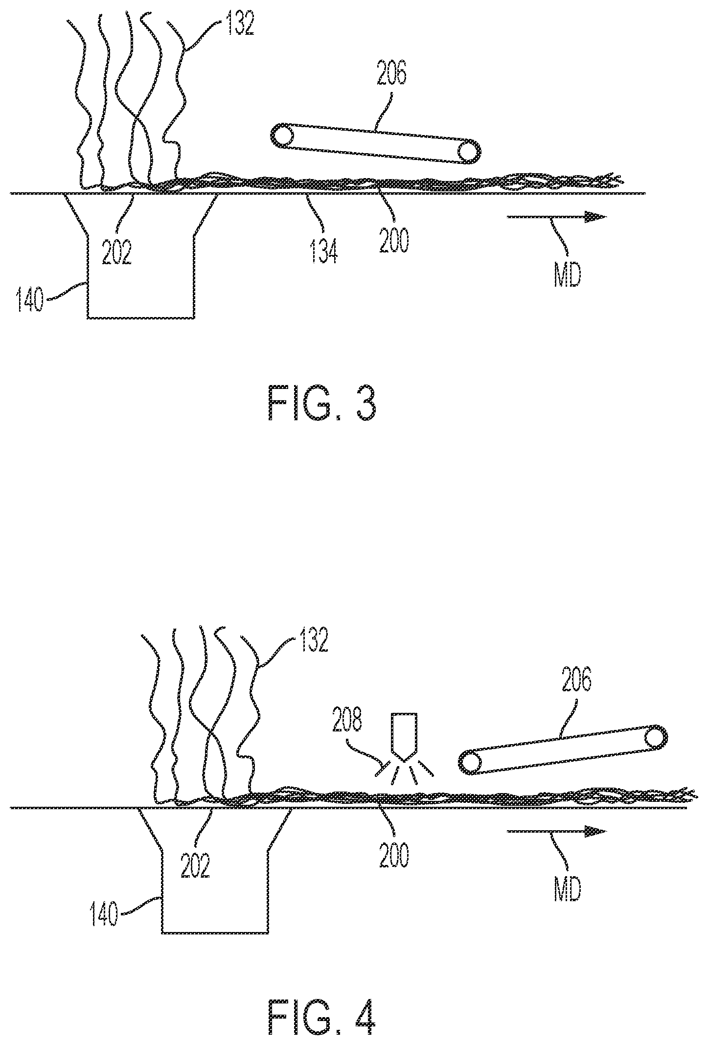 Patent US12460330 Figure 3 – Methods of creating soft and lofty nonwoven webs