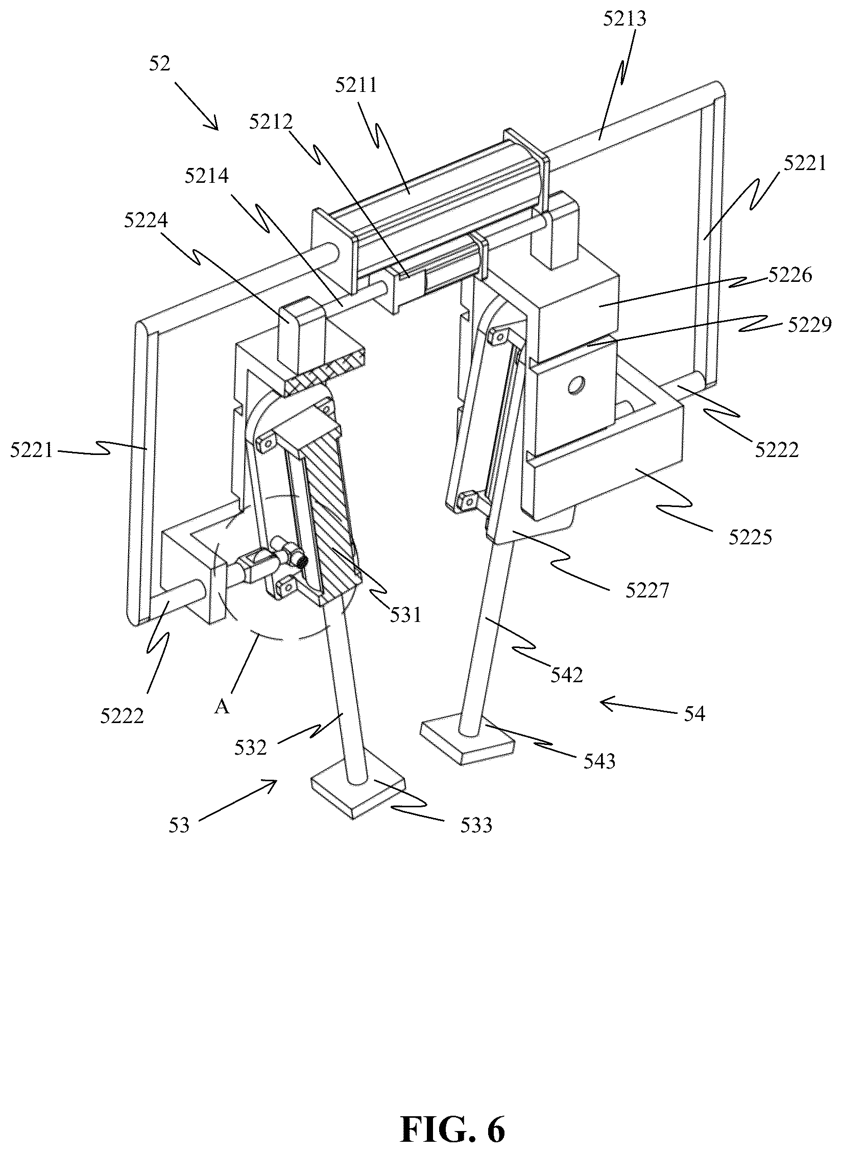 Patent US12460331 Figure 6 – Right-angle needle-punching mechanisms and needle-punching devices