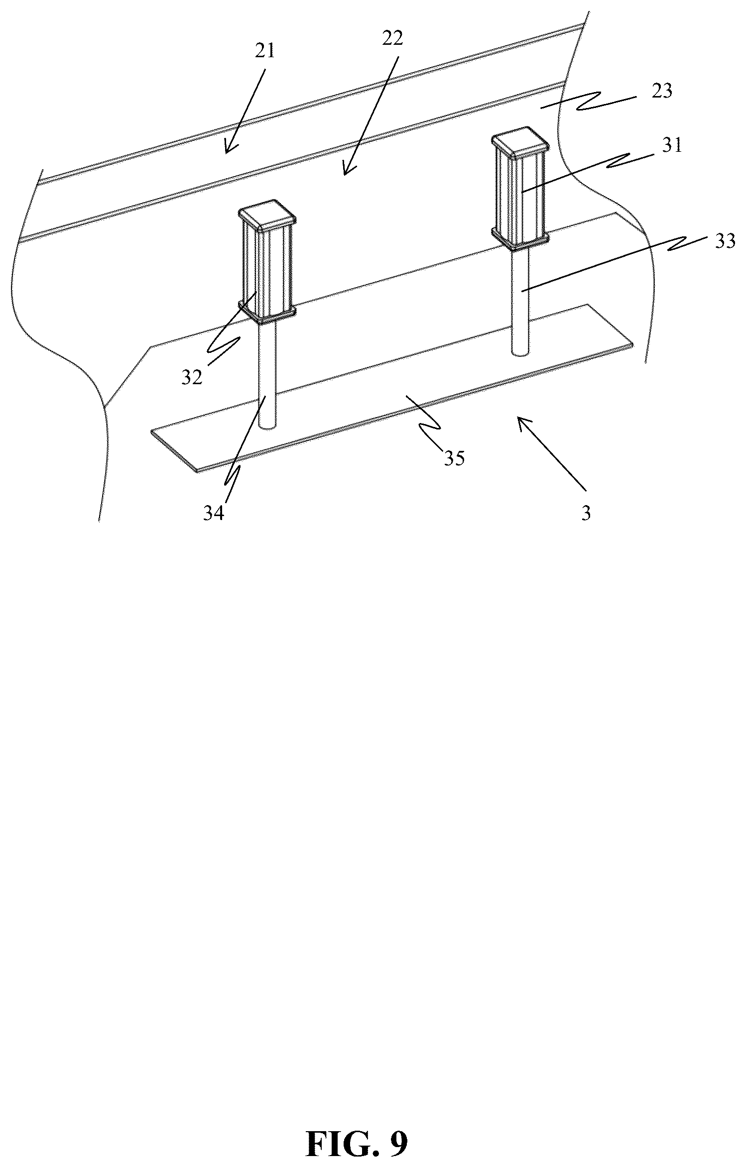 Patent US12460331 Figure 9 – Right-angle needle-punching mechanisms and needle-punching devices