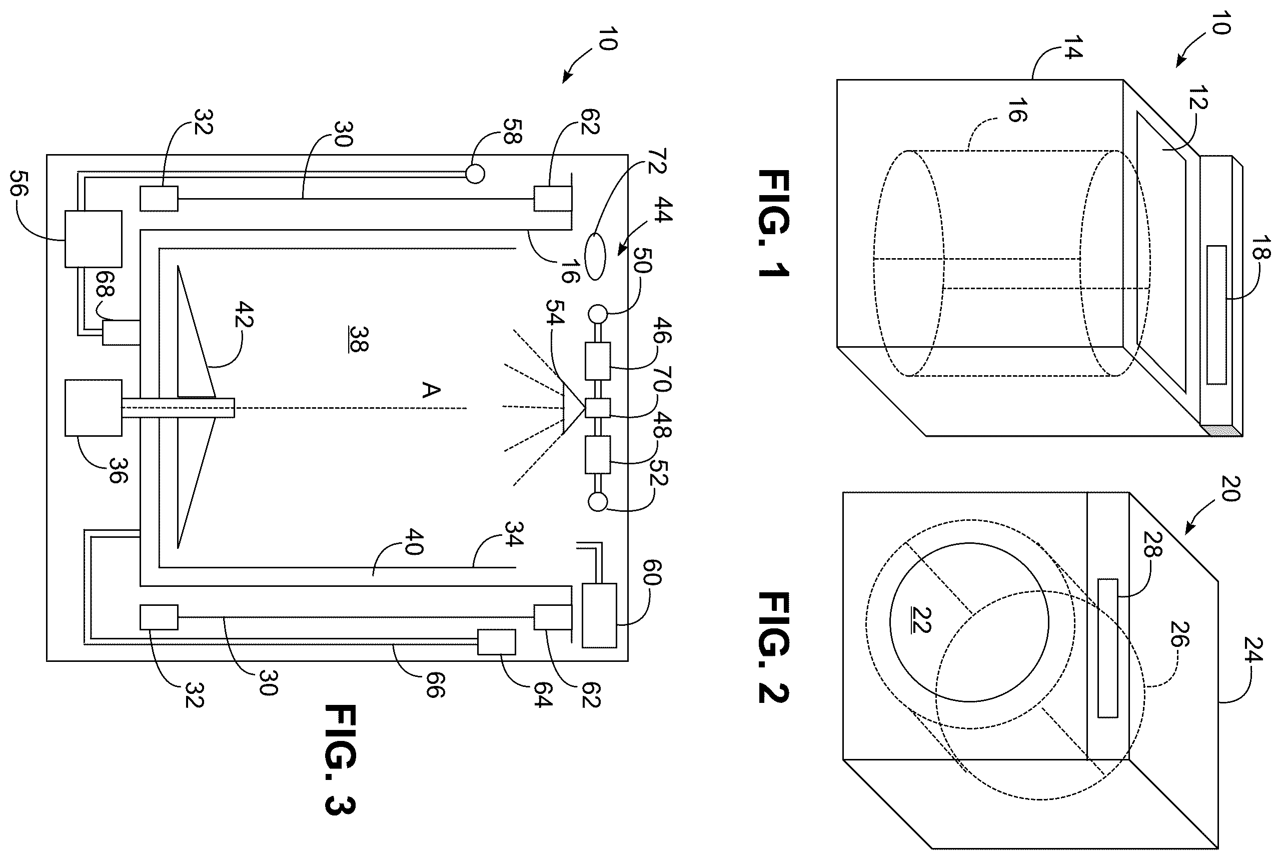 Patent US12460334 Figure 1 – Laundry washing machine with automatic temperature control