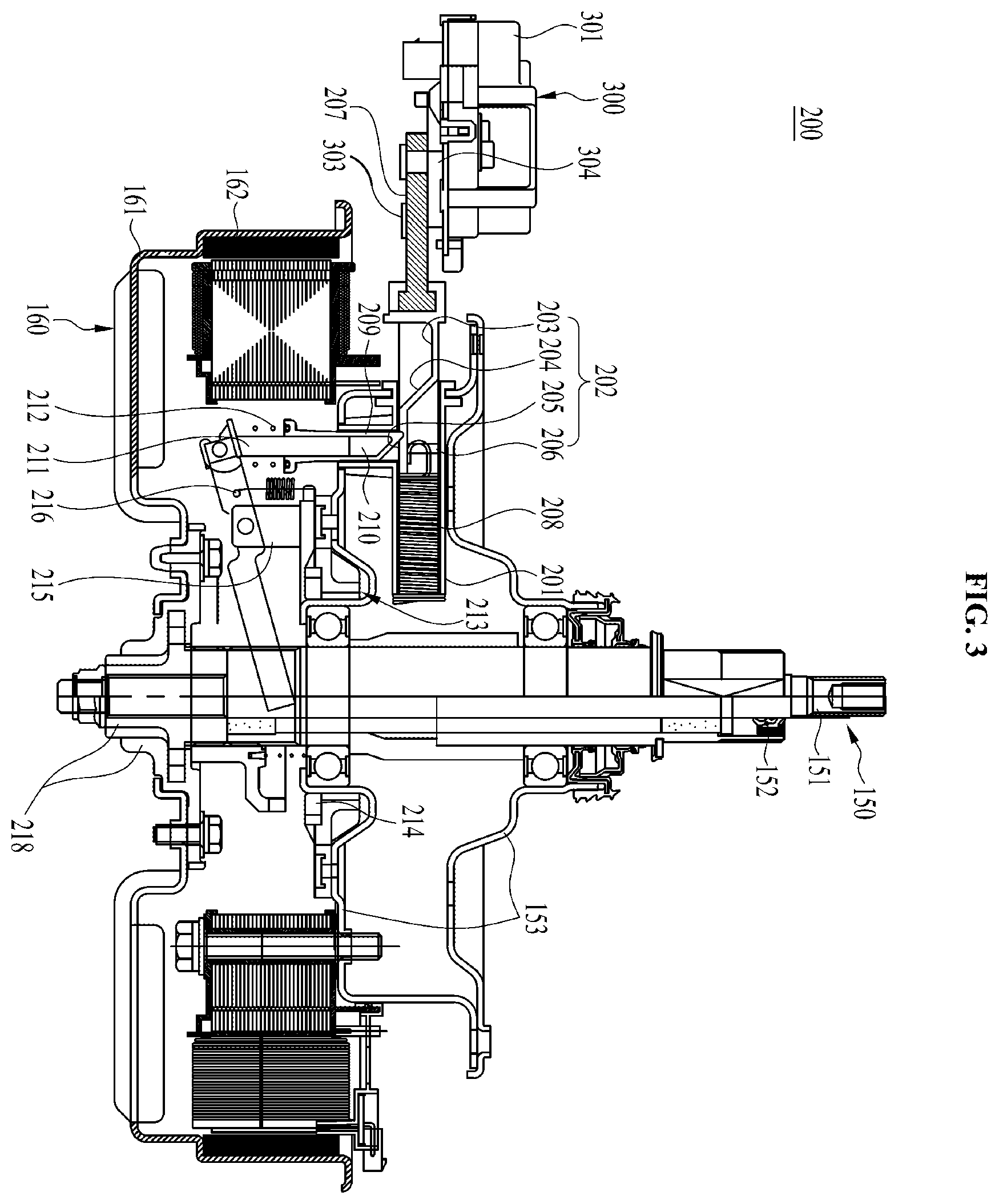 Patent US12460338 Figure 3 – Clothing treatment apparatus and method for controlling clothing treatment apparatus