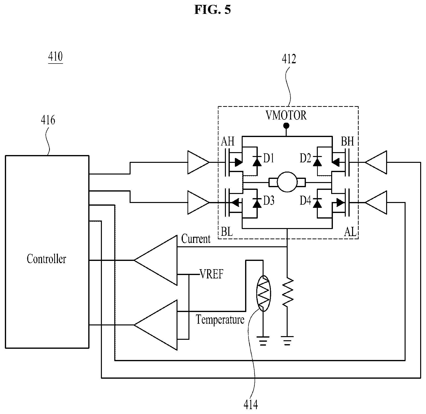 Patent US12460338 Figure 5 – Clothing treatment apparatus and method for controlling clothing treatment apparatus