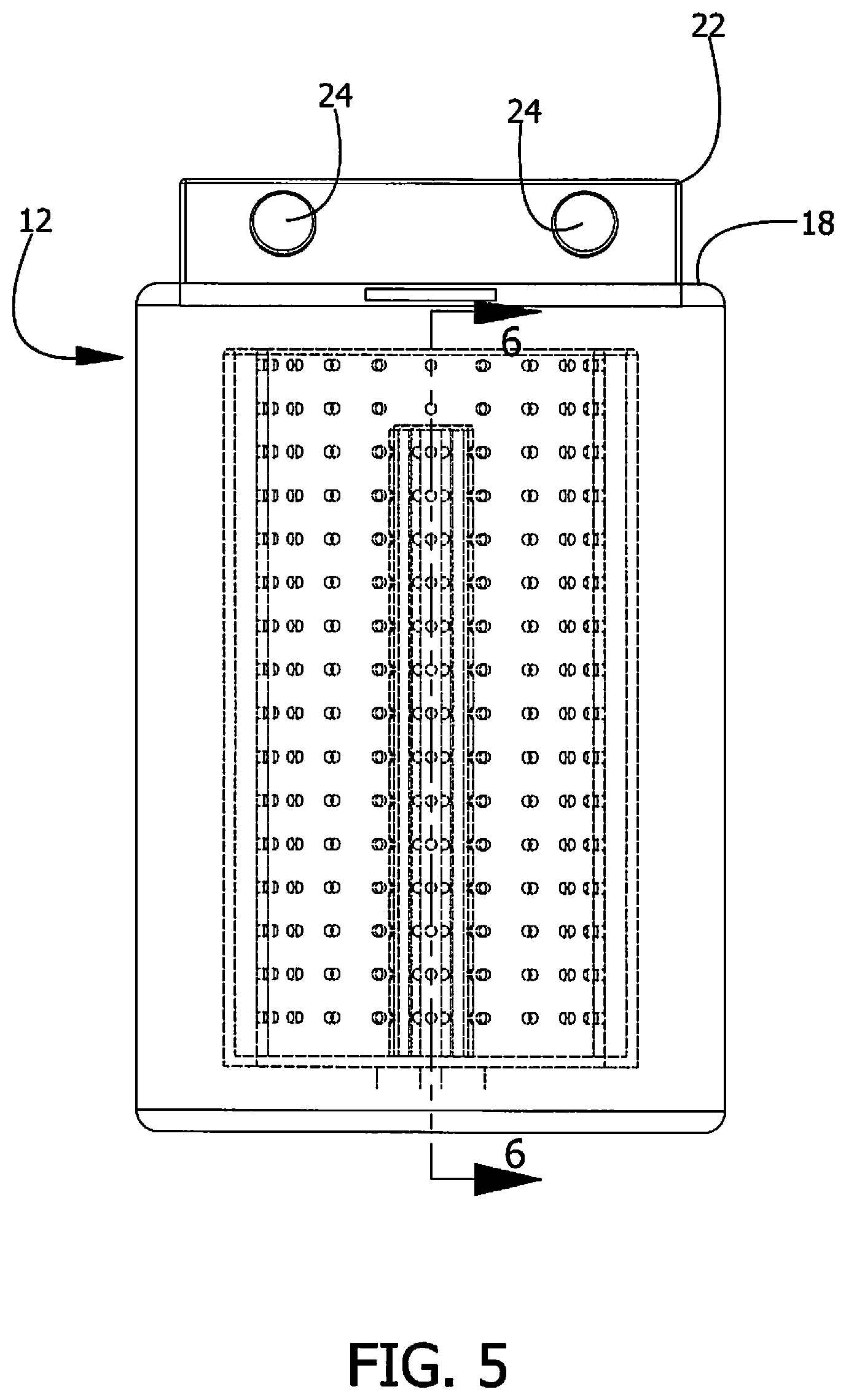 Patent US12460341 Figure 5 – Washing machine device