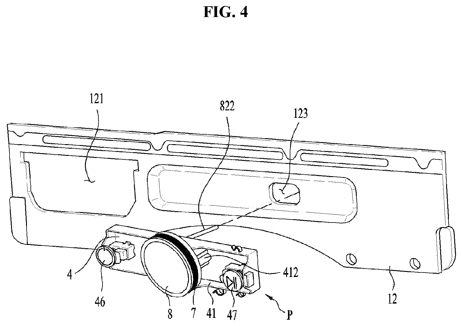 Patent US12460342 Figure 4 – Clothes treatment apparatus