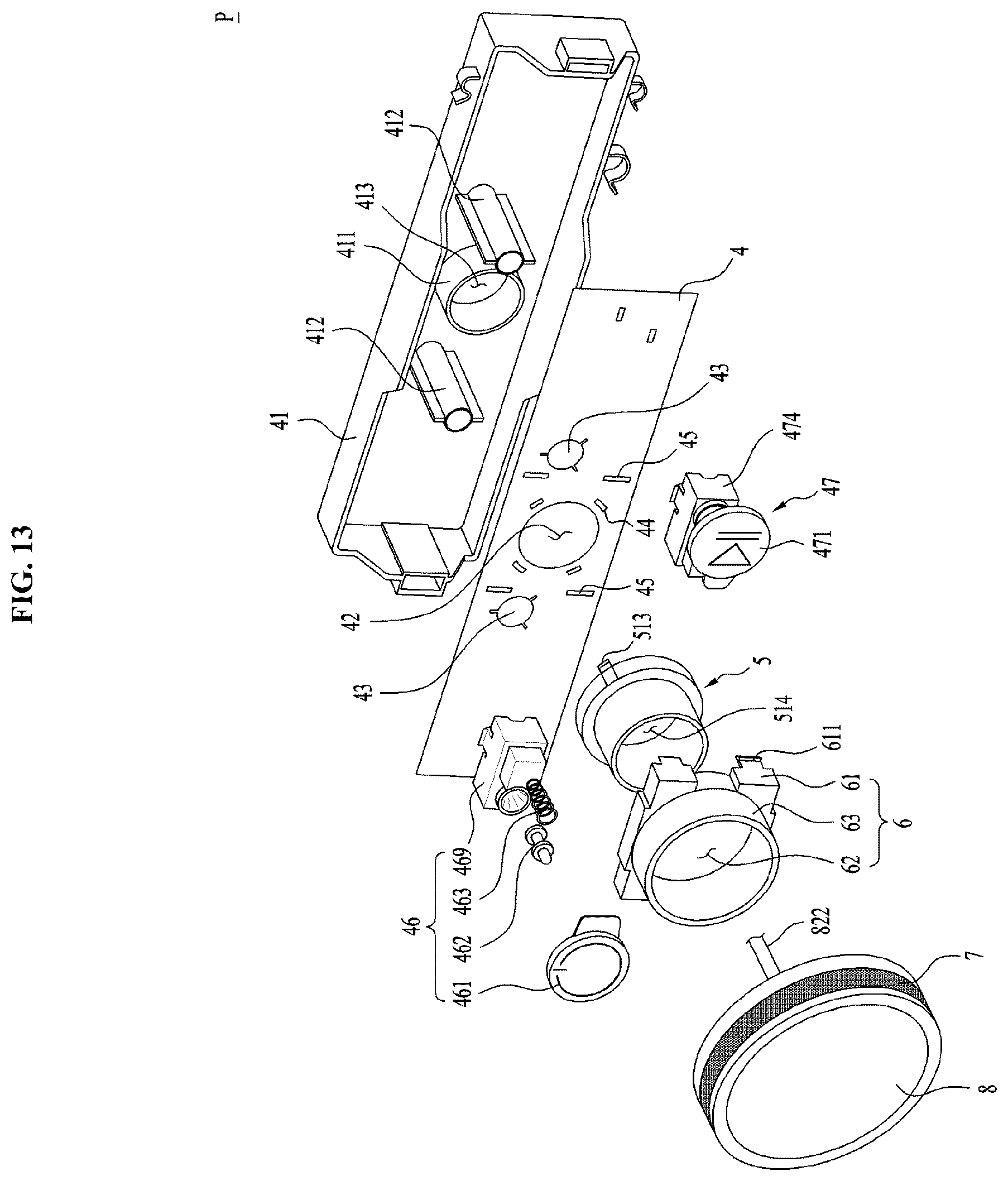 Patent US12460342 Figure 13 – Clothes treatment apparatus