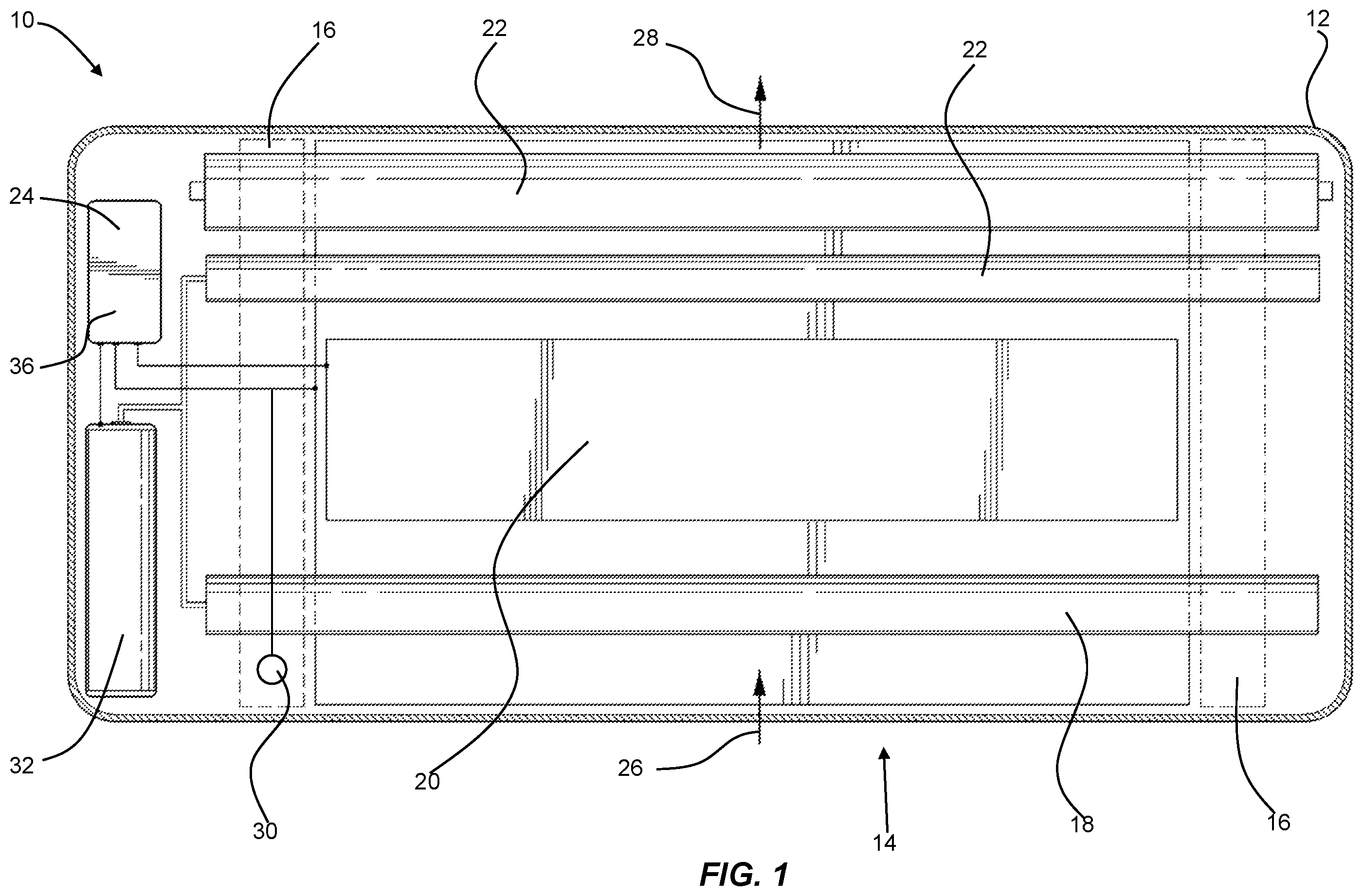 Patent US12460344 — Automatic ironing apparatus — Figure 1