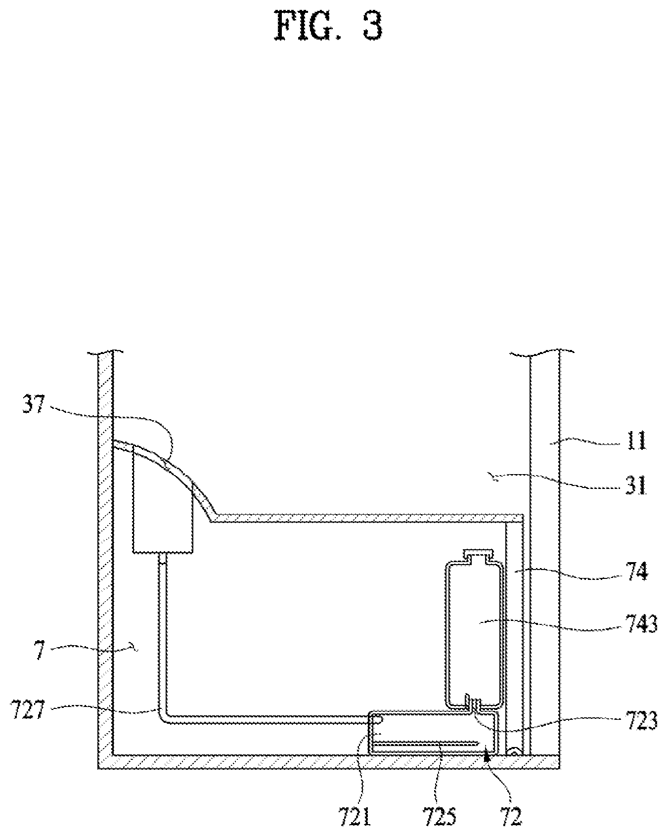 Patent US12460345 Figure 3 – Laundry treating apparatus