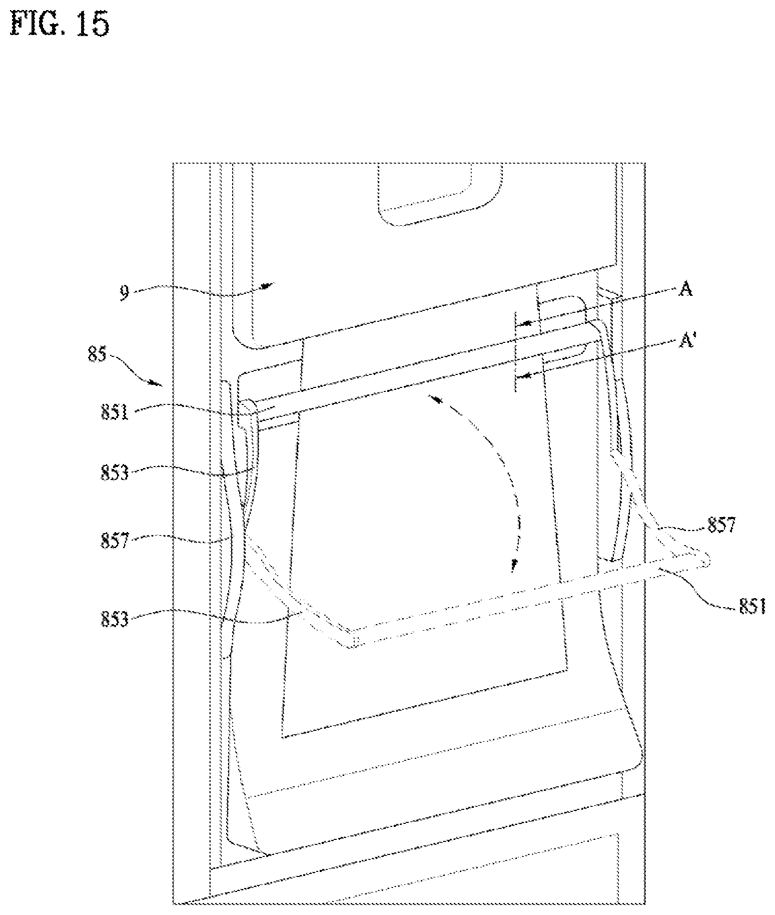 Patent US12460345 Figure 16 – Laundry treating apparatus