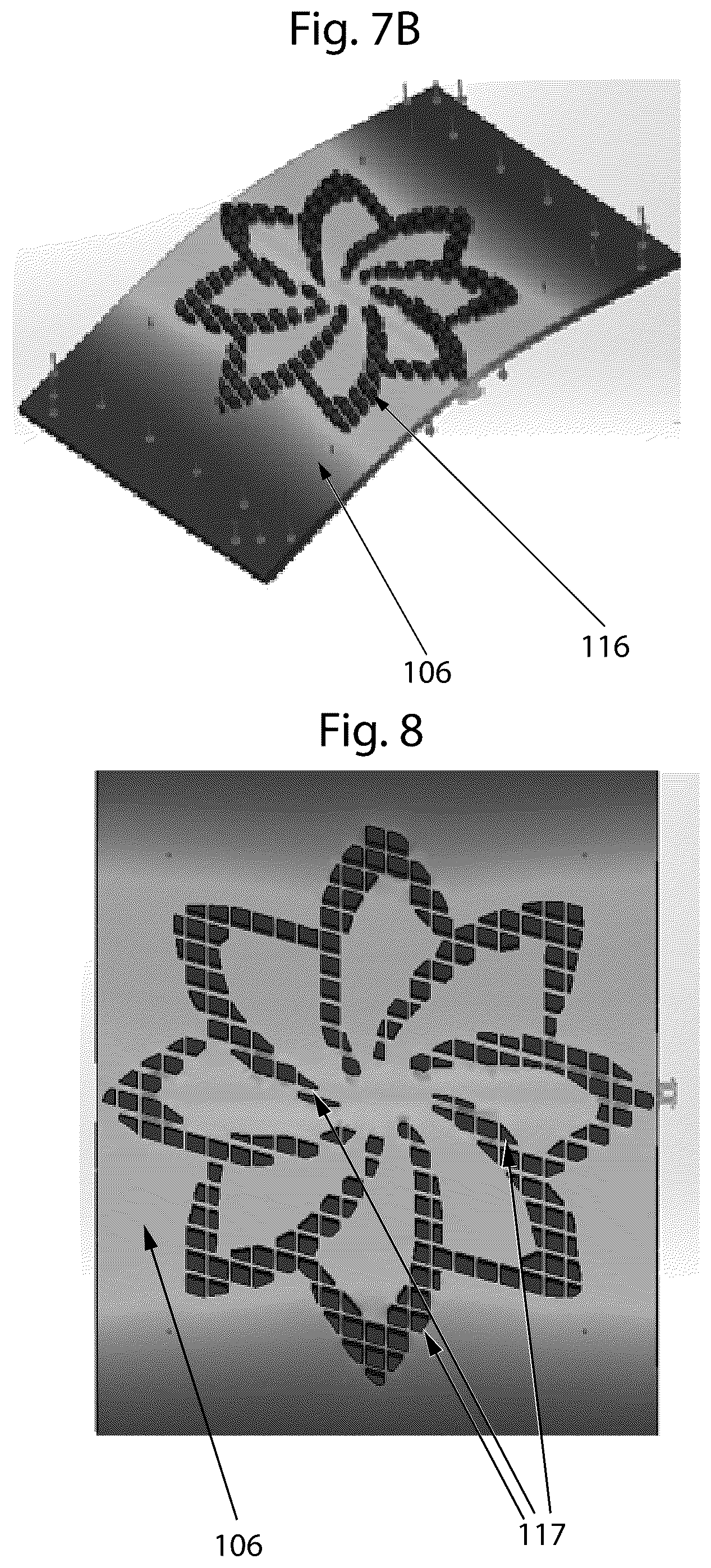 Patent US12460350 Figure 7 – Discretized patterned belt for tissues, towels, and nonwovens