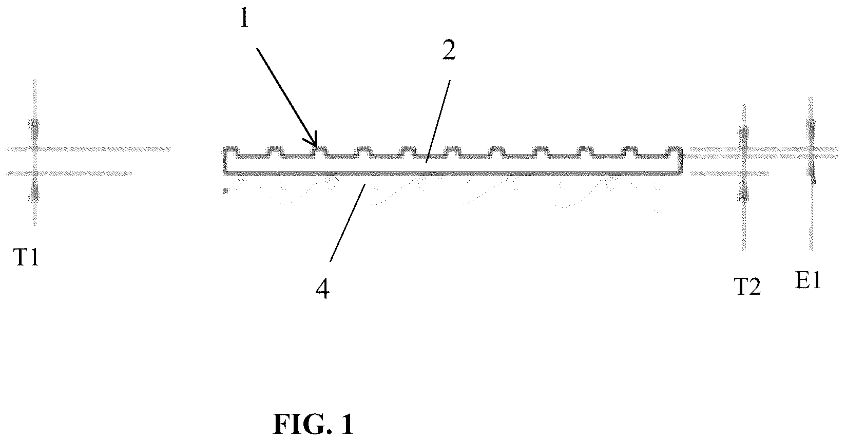 Patent US12460351 — Belt or fabric including polymeric layer for papermaking machine — Figure 1