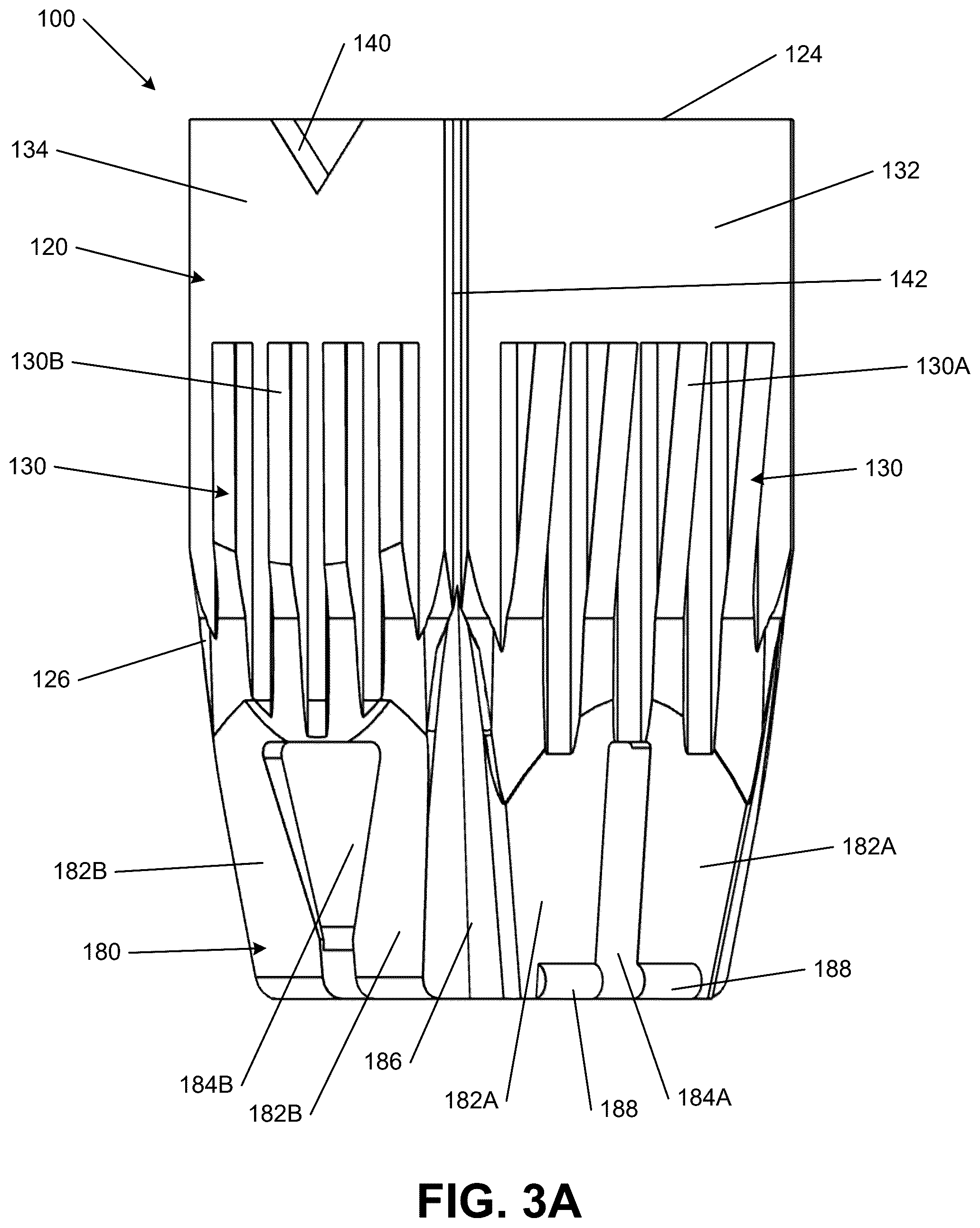 Patent US12460355 Figure 5 – Railroad spike stabilizer for railroad and construction applications