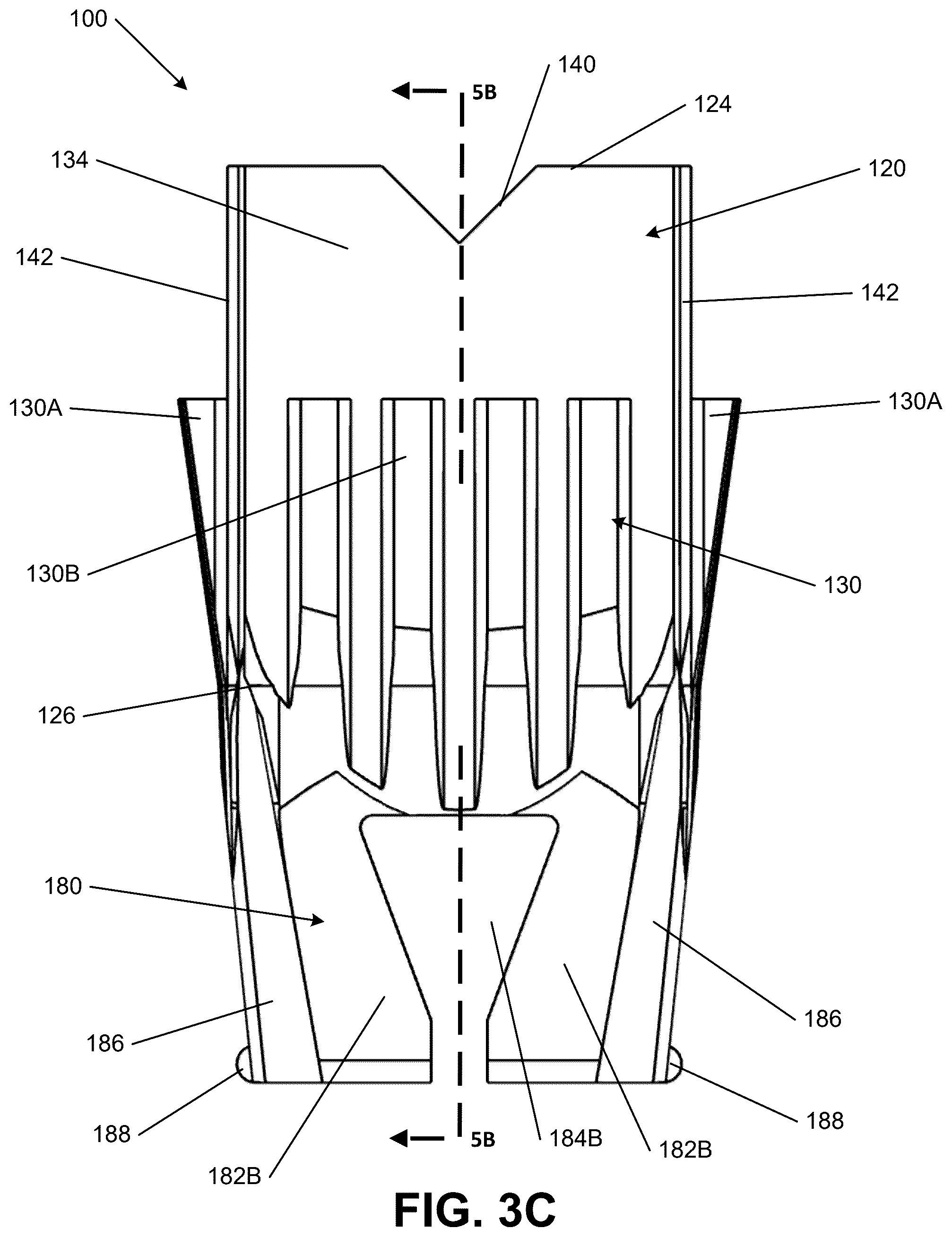 Patent US12460355 Figure 7 – Railroad spike stabilizer for railroad and construction applications