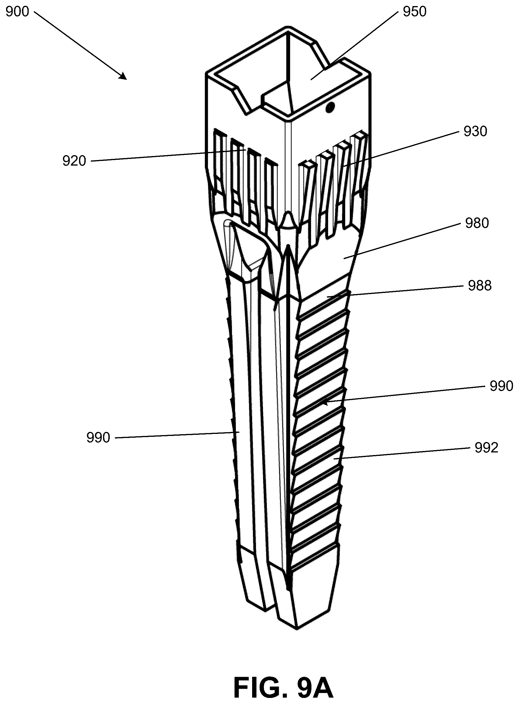 Patent US12460355 Figure 17 – Railroad spike stabilizer for railroad and construction applications