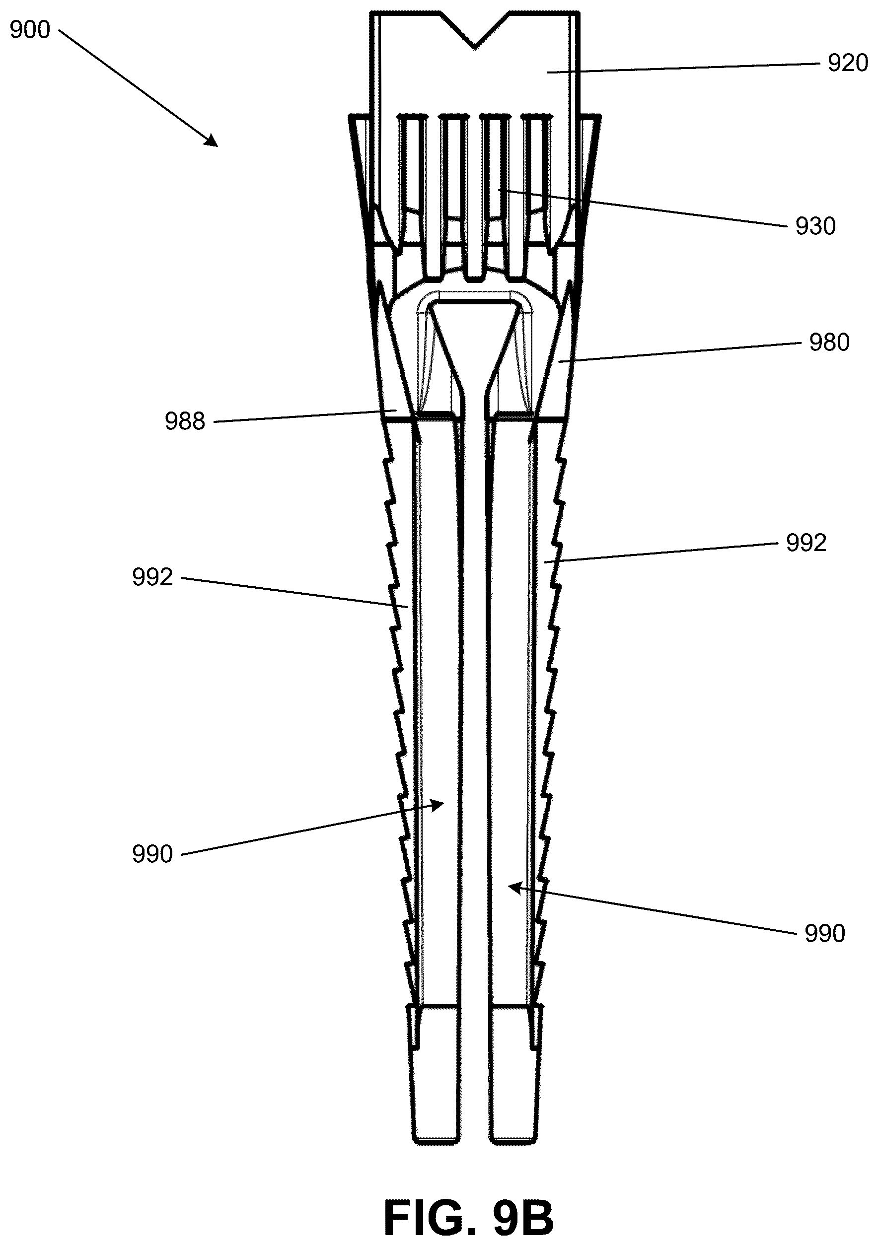 Patent US12460355 Figure 18 – Railroad spike stabilizer for railroad and construction applications