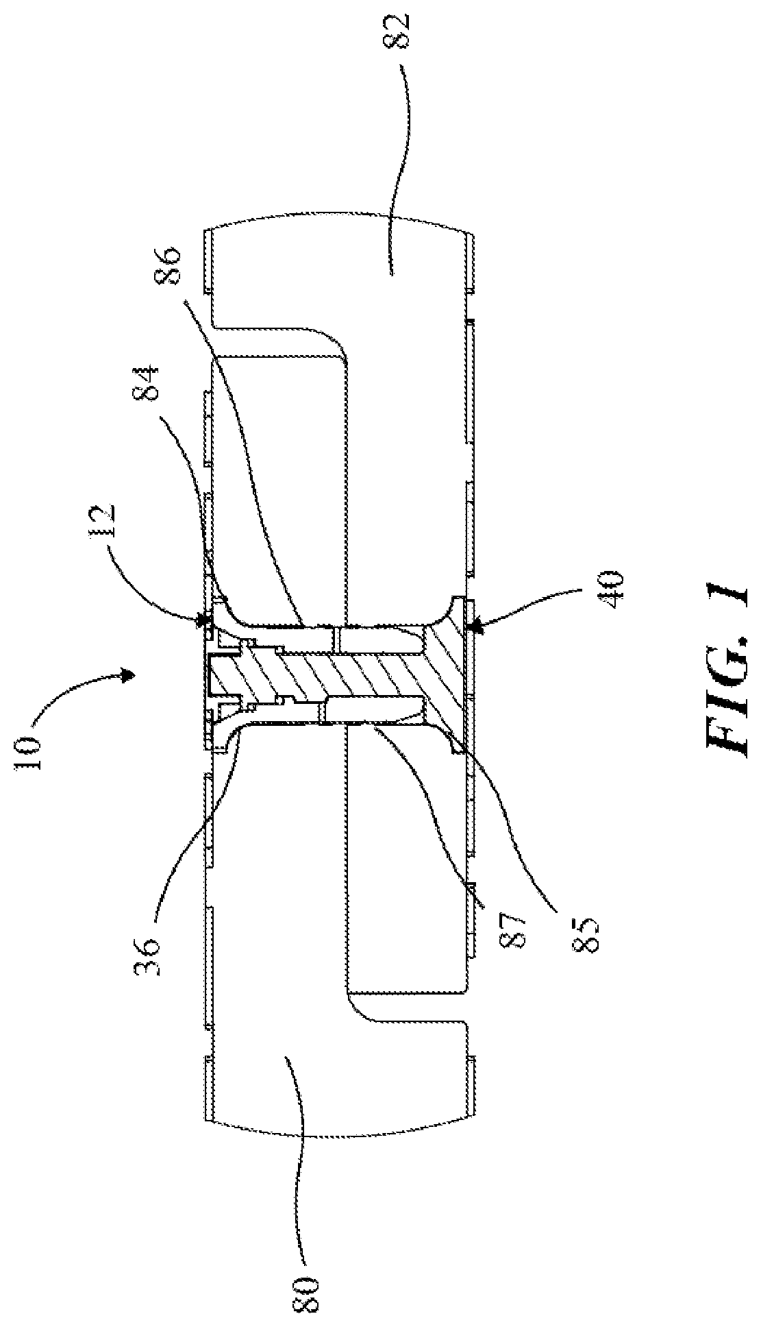 Patent US12460356 — Fastening device system — Figure 1
