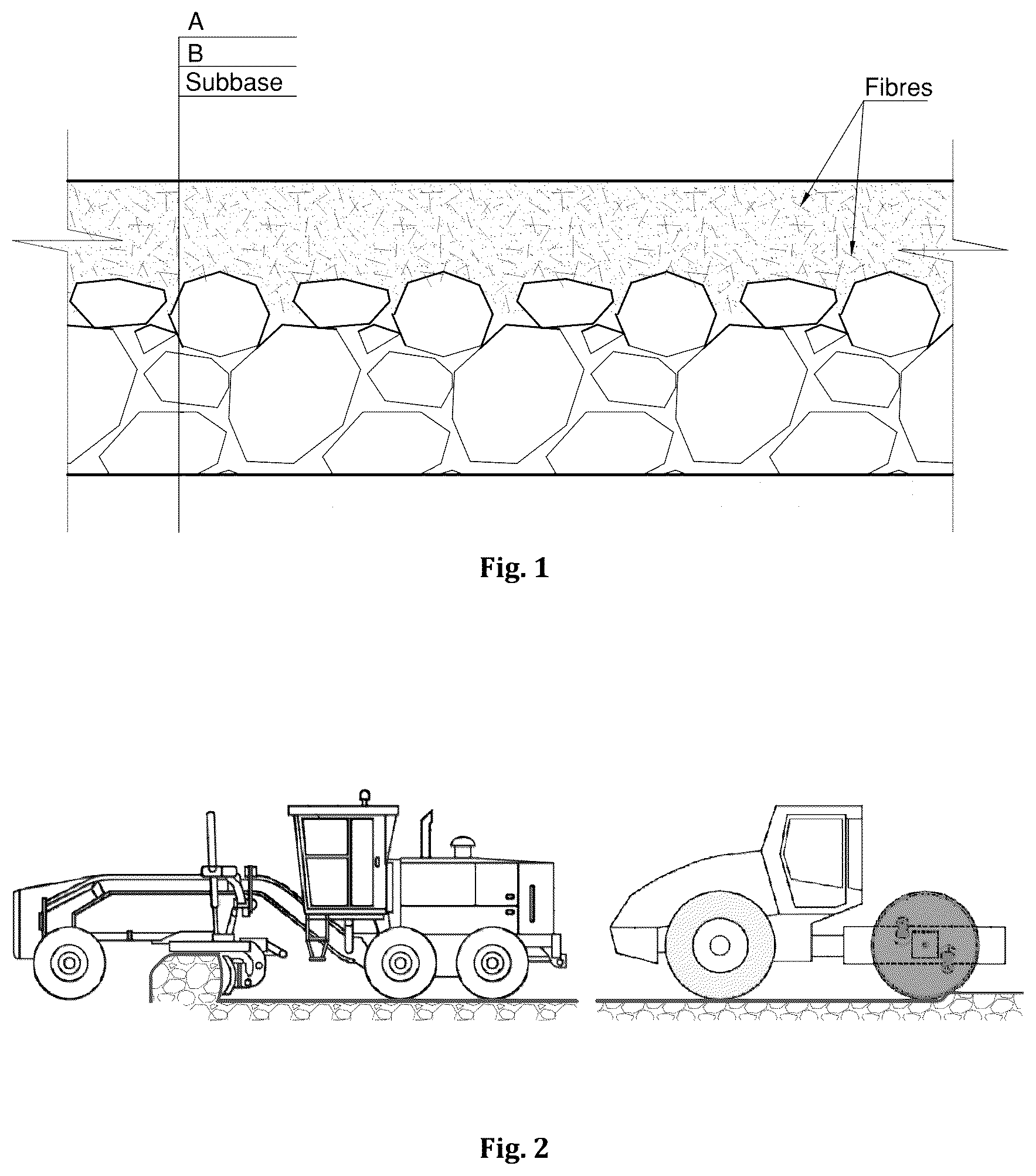 Patent US12460357 — Jointless concrete composite pavement — Figure 1