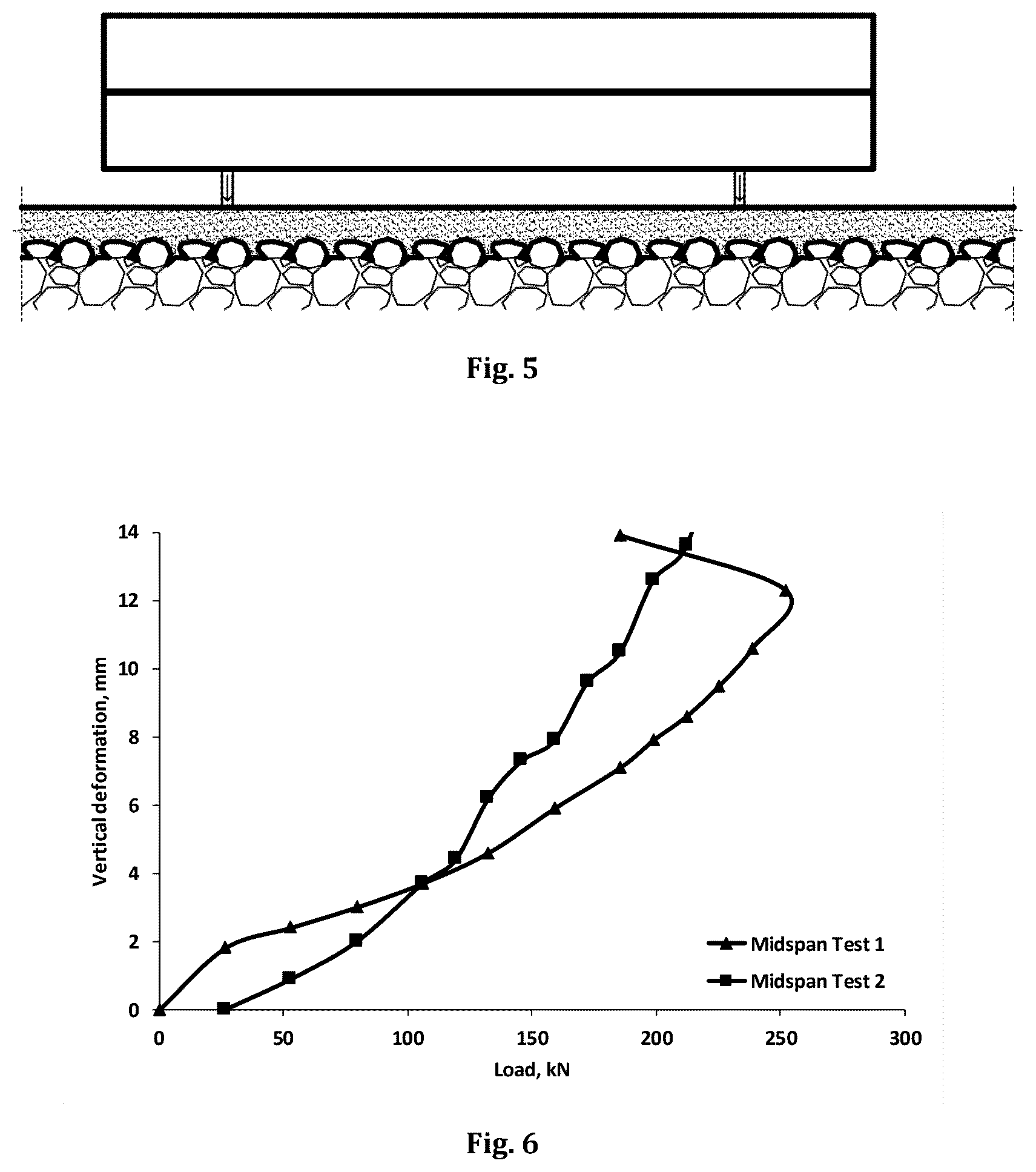 Patent US12460357 Figure 3 – Jointless concrete composite pavement