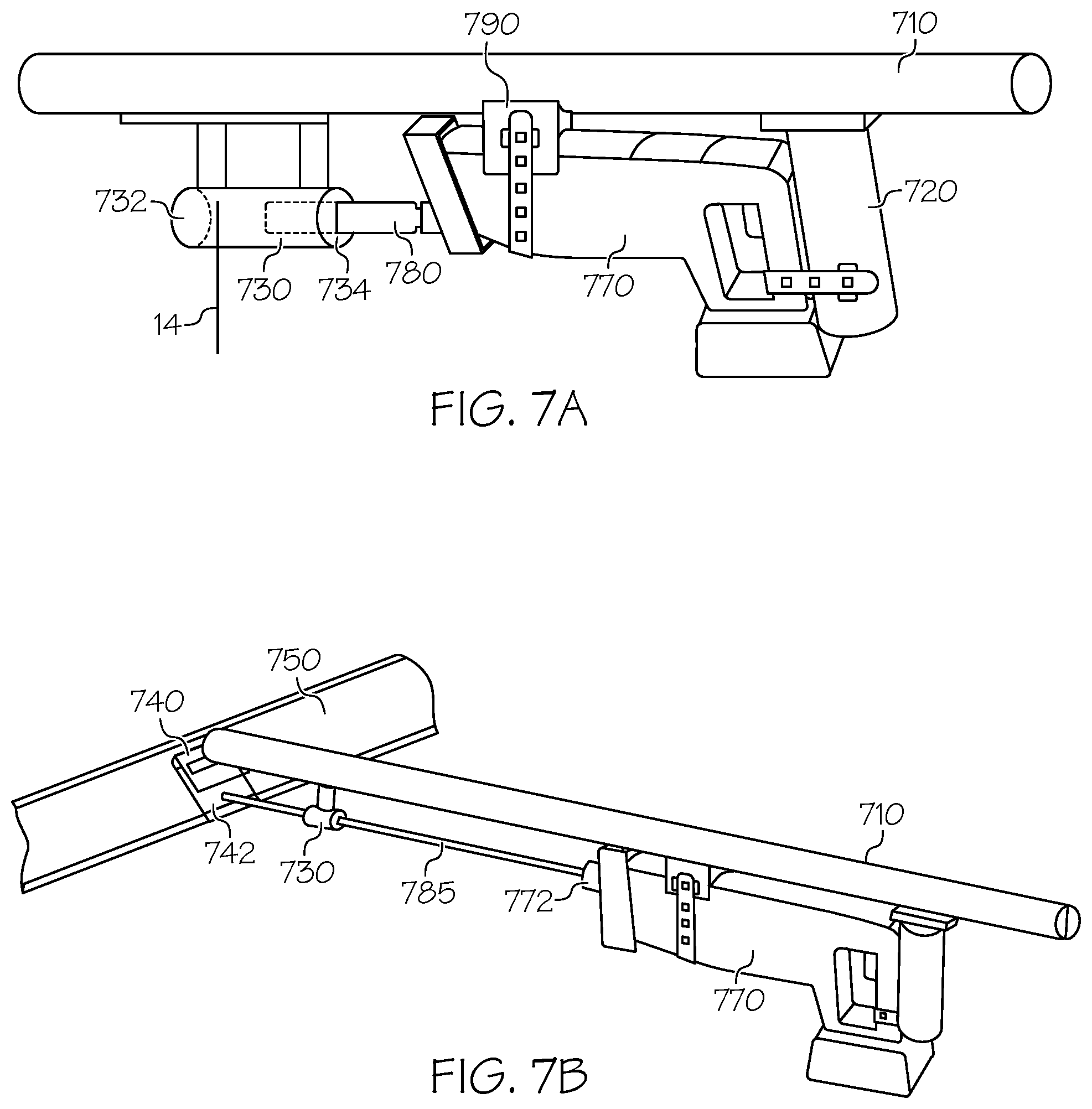 Patent US12460358 Figure 7 – Multi-purpose vibratory concrete tool