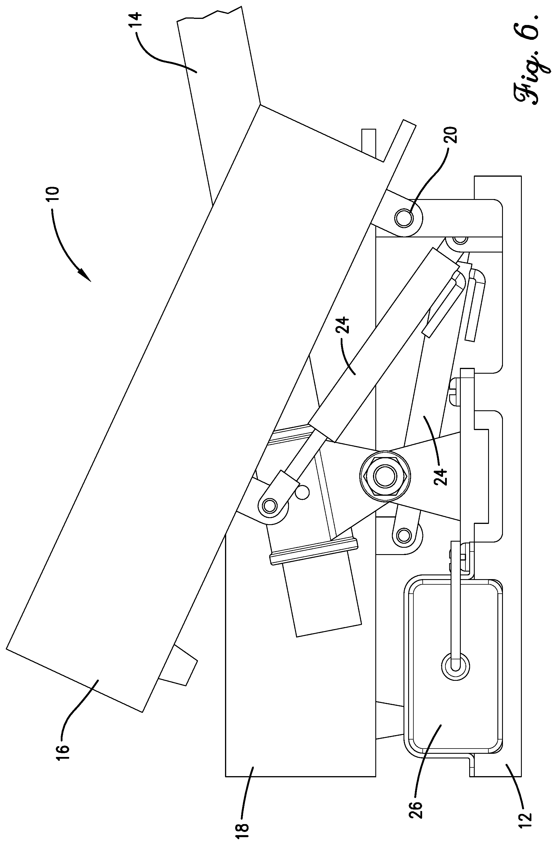 Patent US12460359 Figure 6 – Concrete finishing tool
