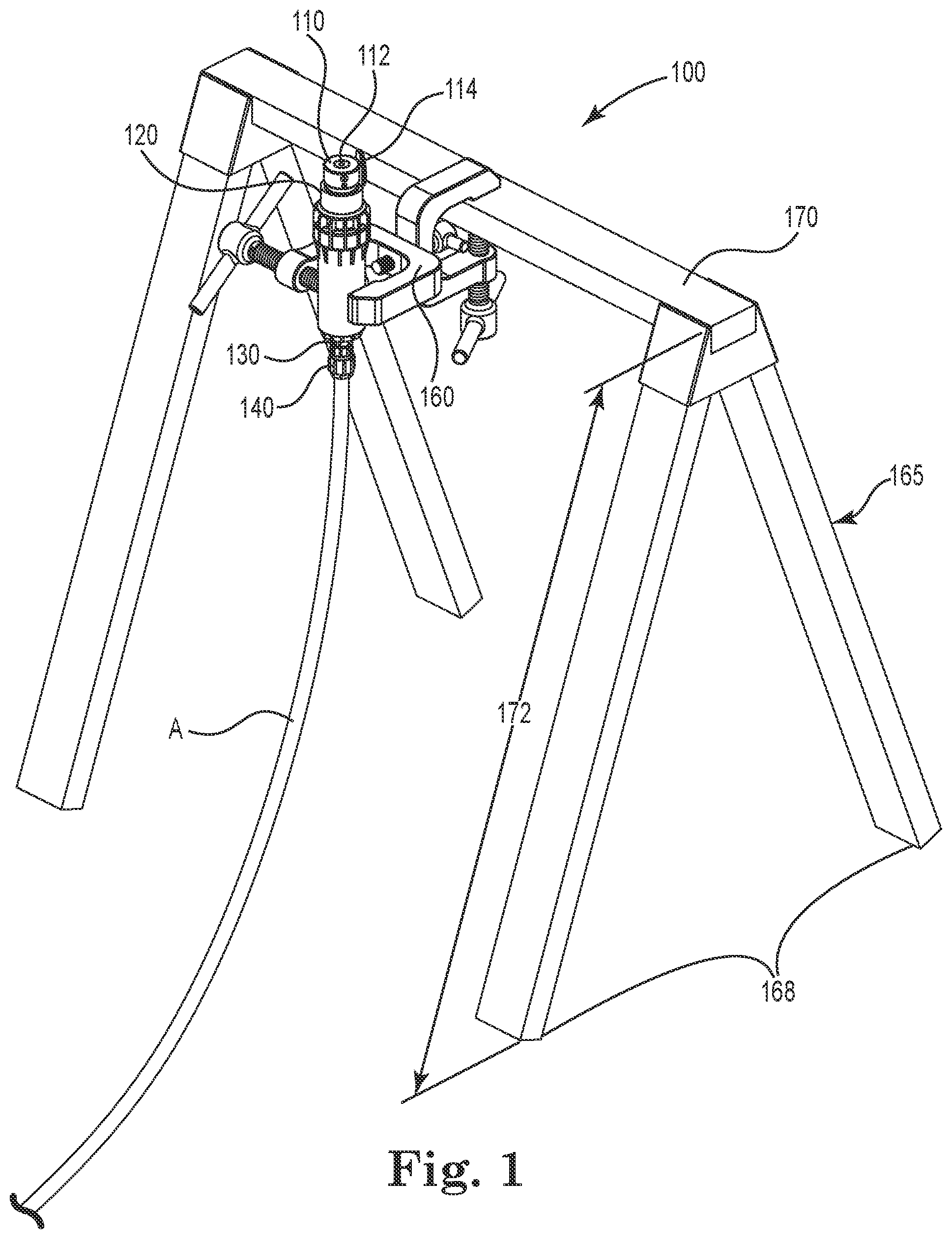 Patent US12460361 Figure 1 – Portable ice rink sprinkler
