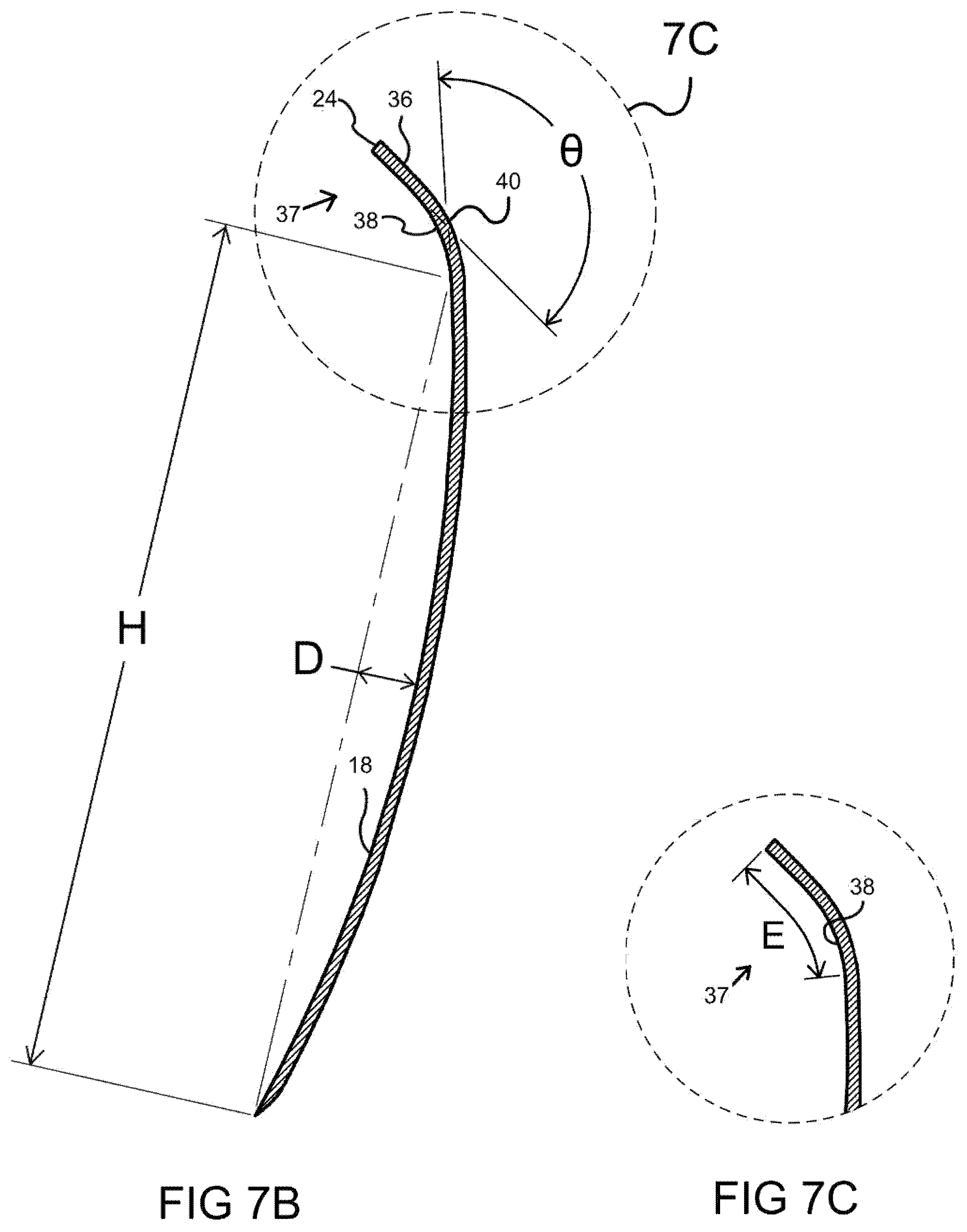 Patent US12460362 Figure 7 – Snow oar for manually clearing snow and ice