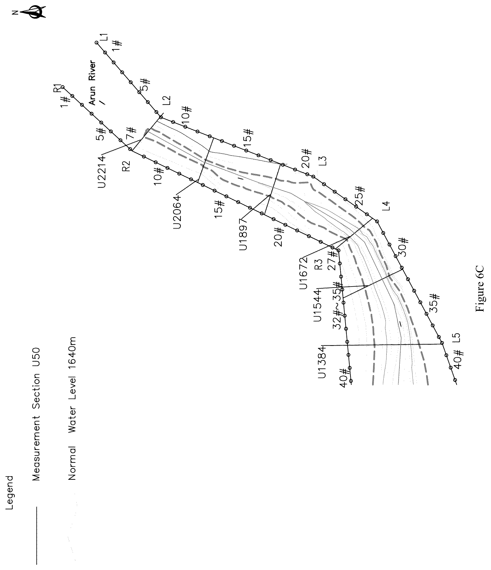 Patent US12460364 Figure 5 – Flow guiding sediment bypass tunnel gate structure with self-adaptive inlet adjustment